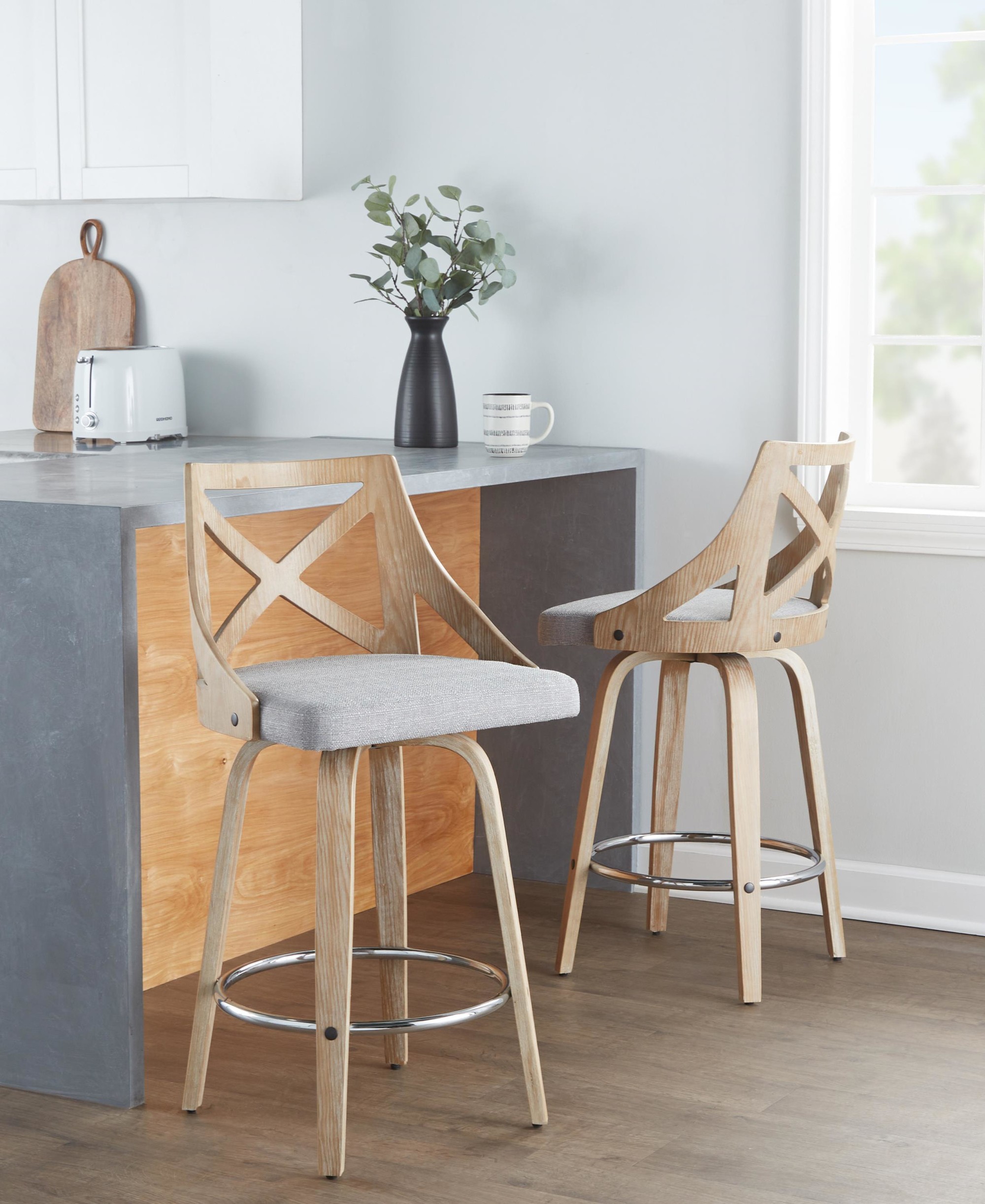 Charlotte-26-Inch-Farmhouse-Swivel-Counter-Stools-White-Washed-Set-of-2