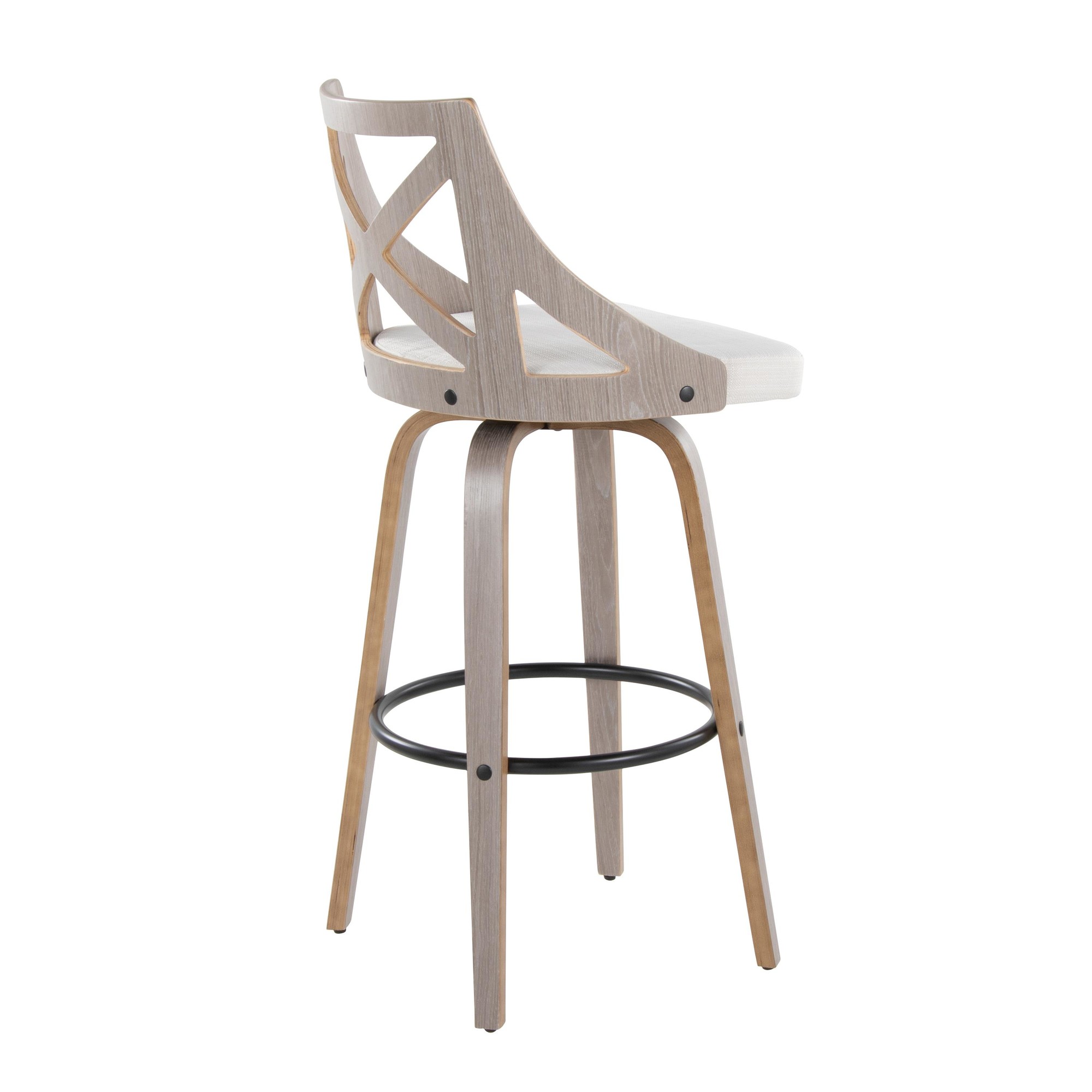 Charlotte-Farmhouse-Light-Grey-Swivel-Barstools-w-Black-Metal-Footrest-Set-of-2-5