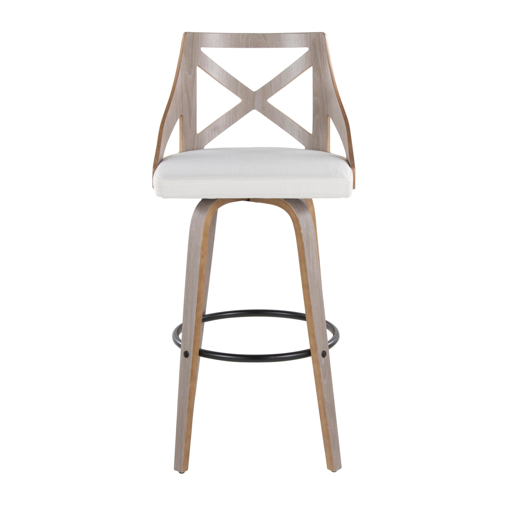 Charlotte-Farmhouse-Light-Grey-Swivel-Barstools-w-Black-Metal-Footrest-Set-of-2-7