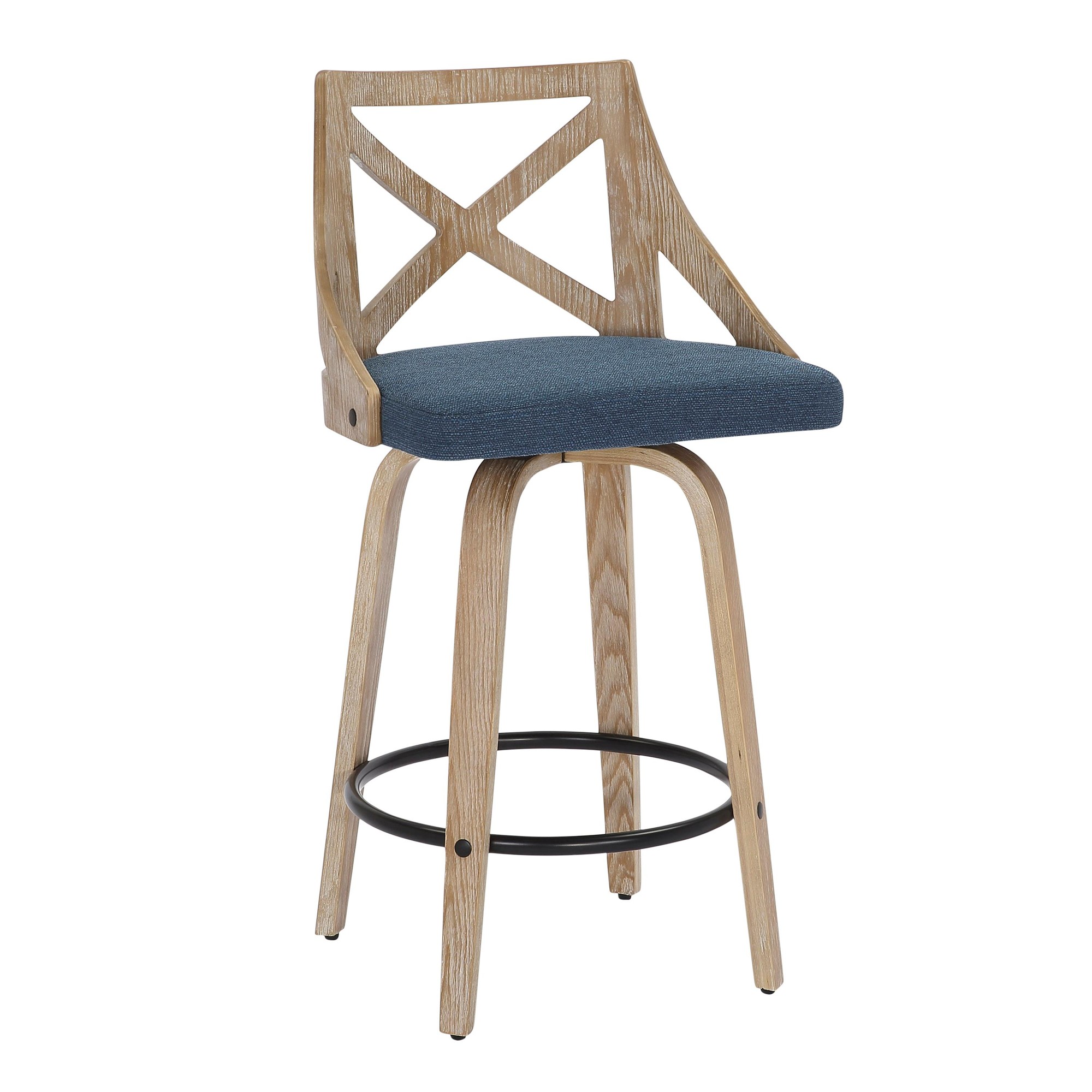 Charlotte-Farmhouse-White-Washed-Wood-Blue-Swivel-Counter-Stools-Set-of-2-2