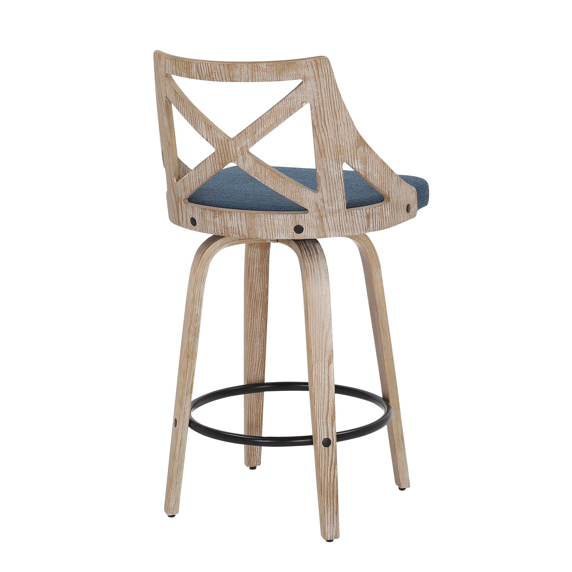 Charlotte-Farmhouse-White-Washed-Wood-Blue-Swivel-Counter-Stools-Set-of-2-4