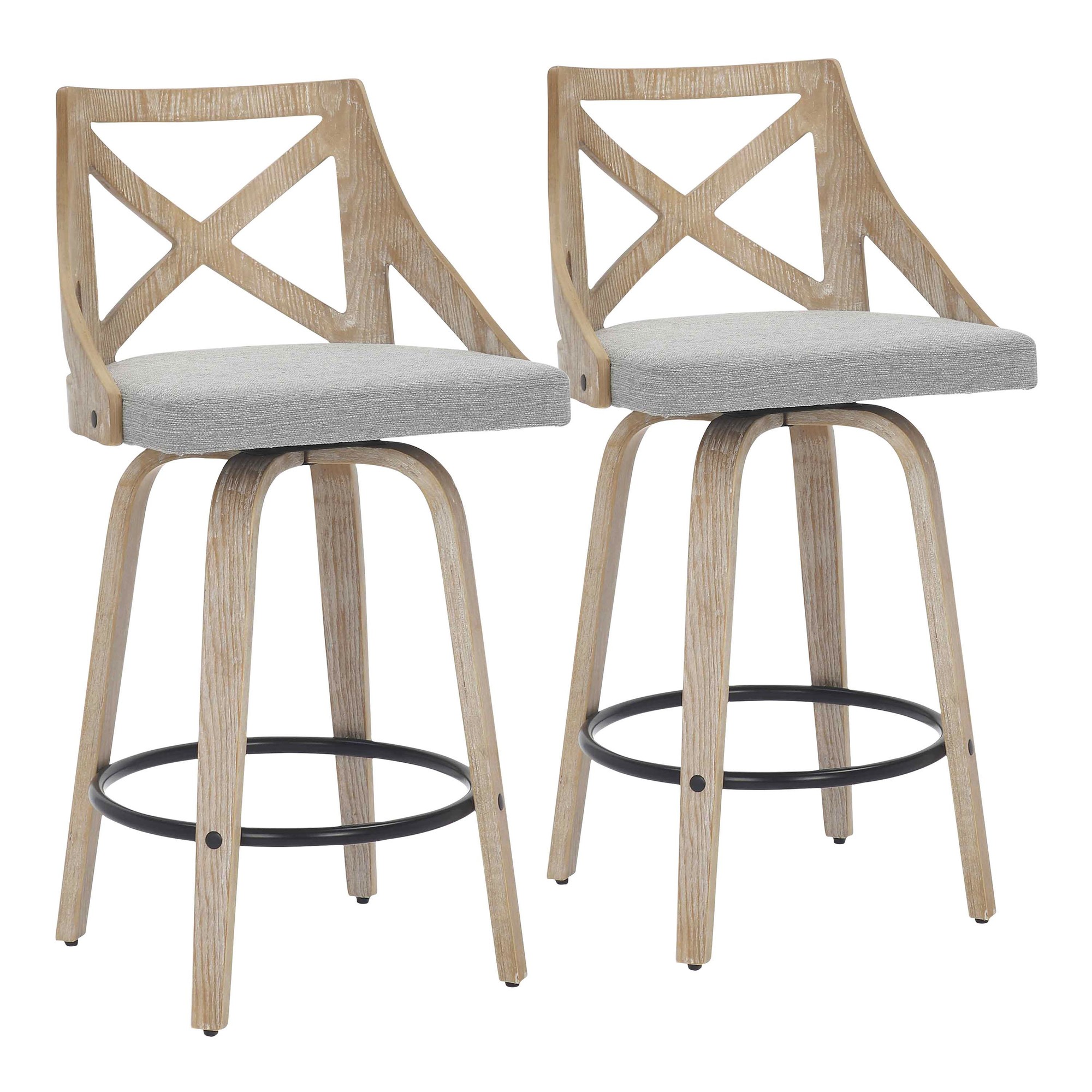 Charlotte-Farmhouse-White-Wood-Light-Grey-Counter-Stool-Set-of-2-1