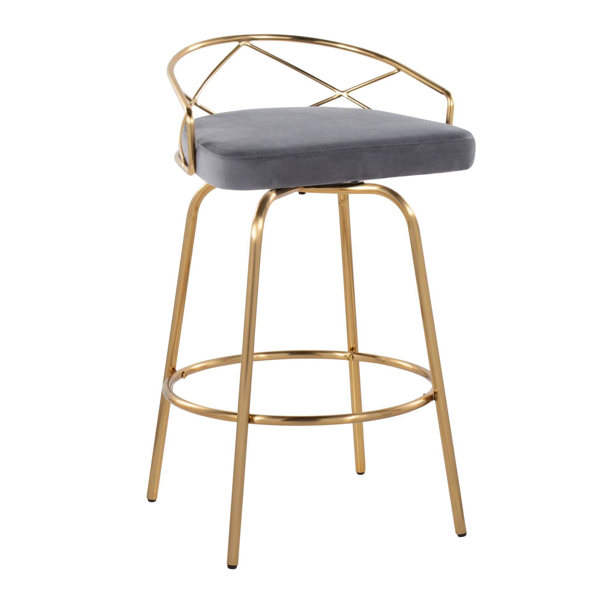 Charlotte-Glam-26-Grey-Velvet-Swivel-Counter-Stools-Set-of-2-4