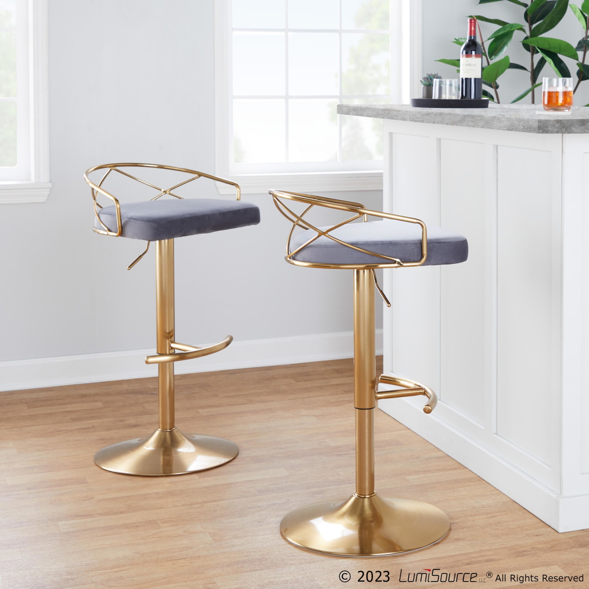 Charlotte-Glam-Gold-and-Grey-Velvet-Swivel-Barstools-Set-of-2-1
