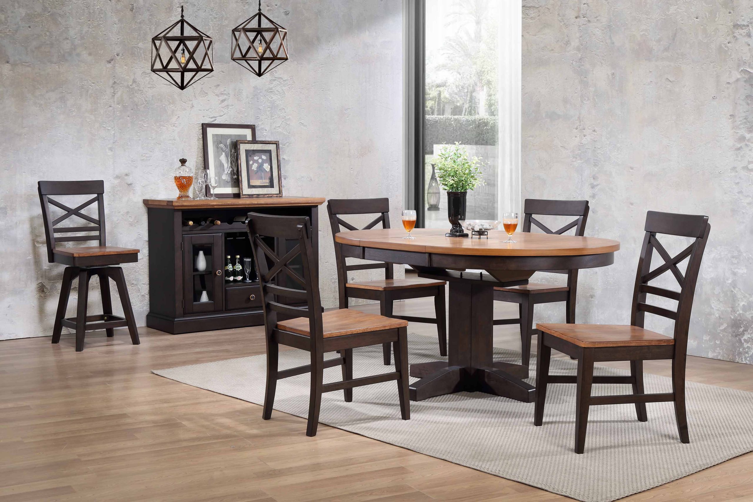 Choices-Black-Oak-X-Back-Counter-Stool