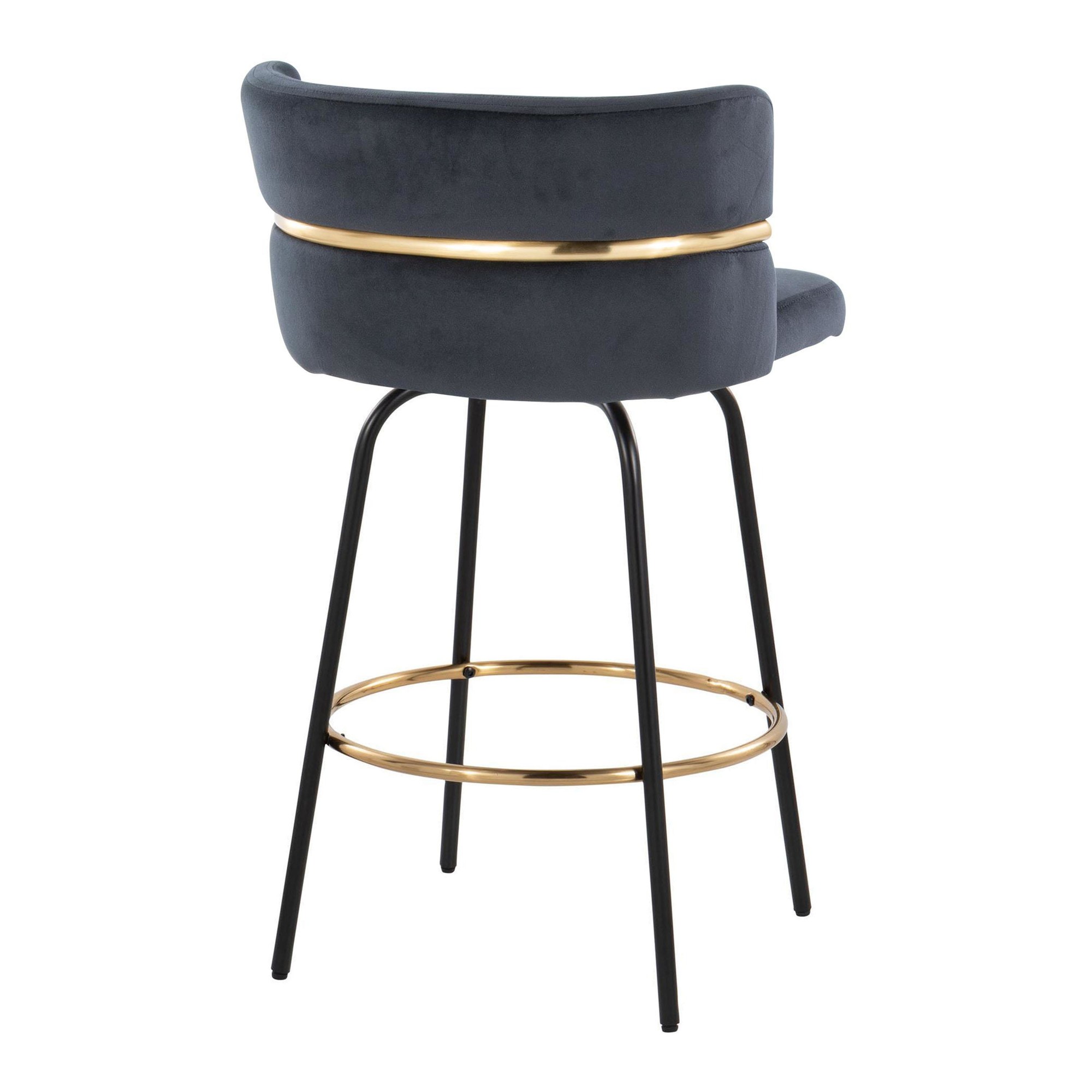 Cinch-26-Black-Velvet-Contemporary-Swivel-Counter-Stools-Set-of-2-7