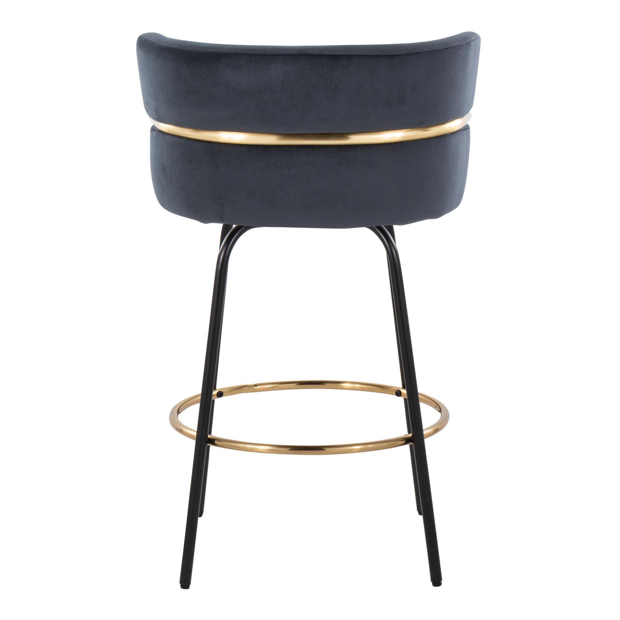 Cinch-26-Black-Velvet-Contemporary-Swivel-Counter-Stools-Set-of-2-8