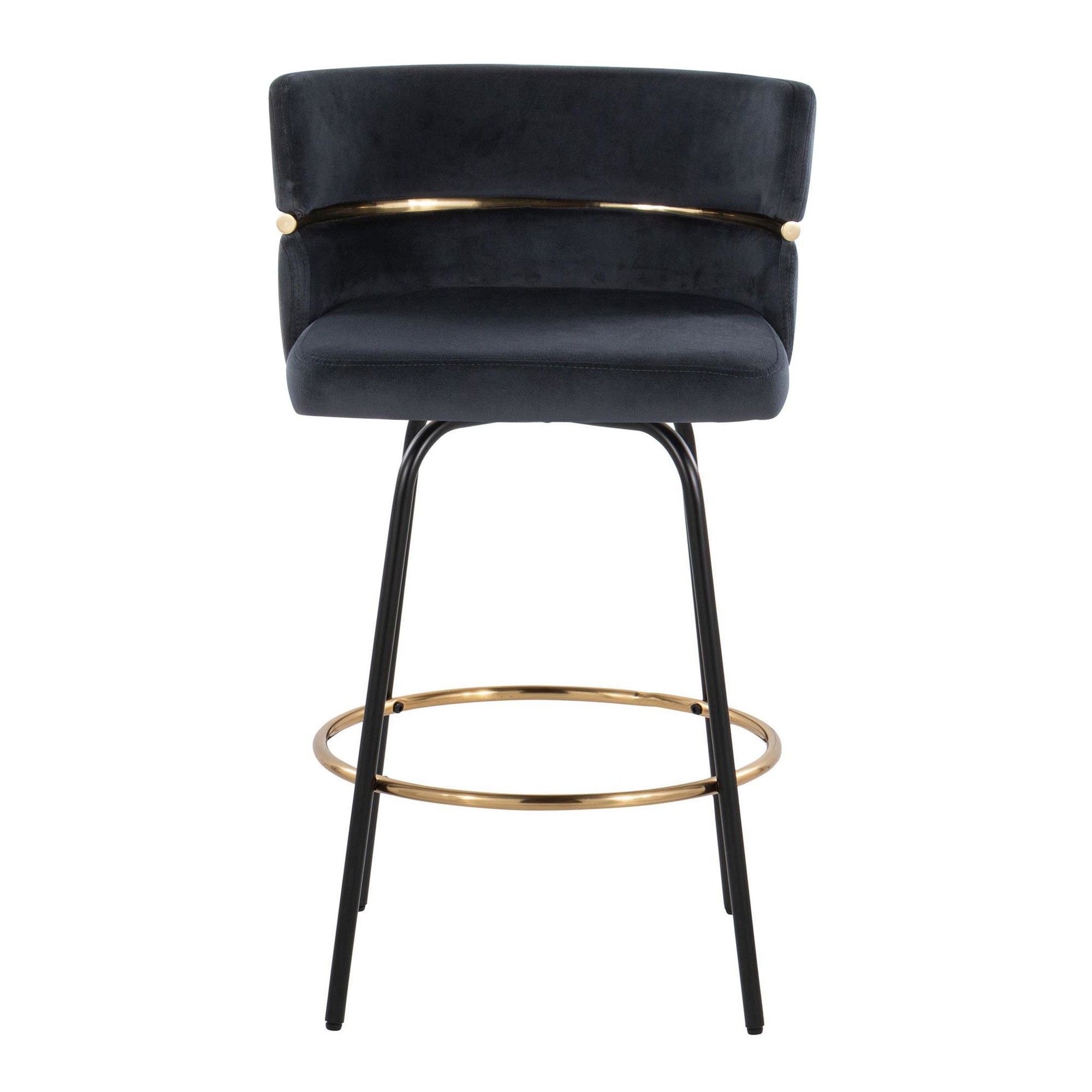Cinch-26-Black-Velvet-Contemporary-Swivel-Counter-Stools-Set-of-2-9