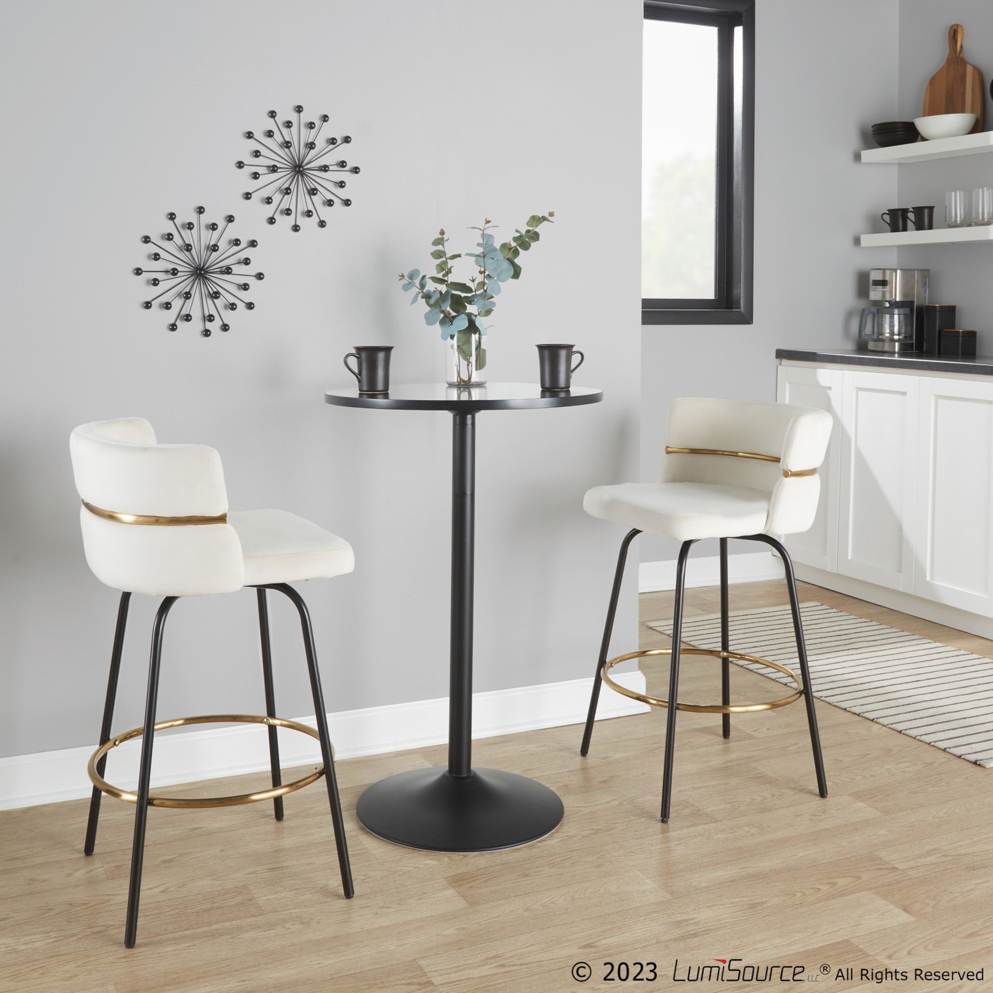 Cinch-26-Contemporary-Black-Metal-Cream-Velvet-Swivel-Stools-Set-of-2-2