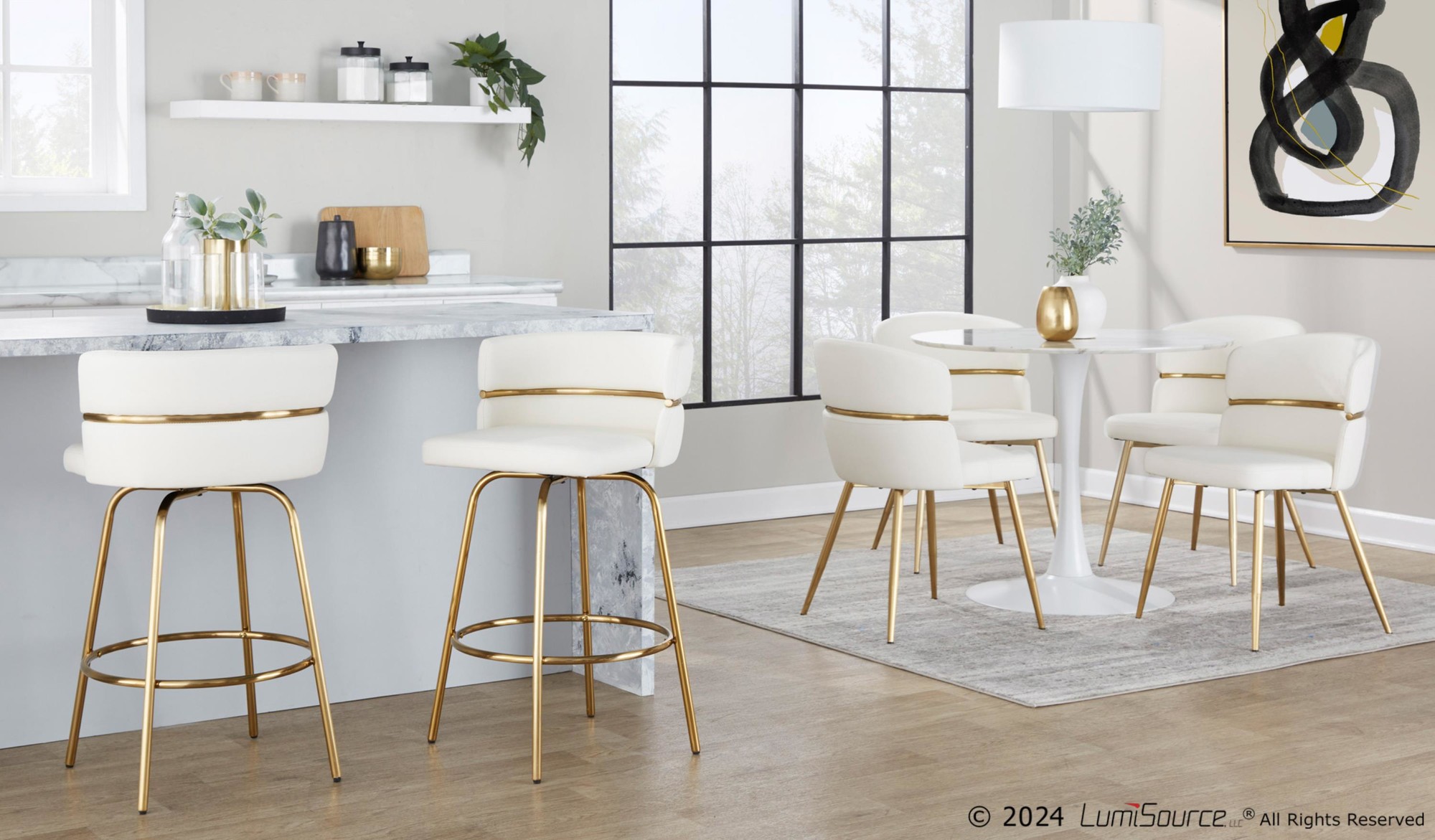 Cinch-26-Gold-Metal-White-Contemporary-Counter-Stools-Set-of-2-1