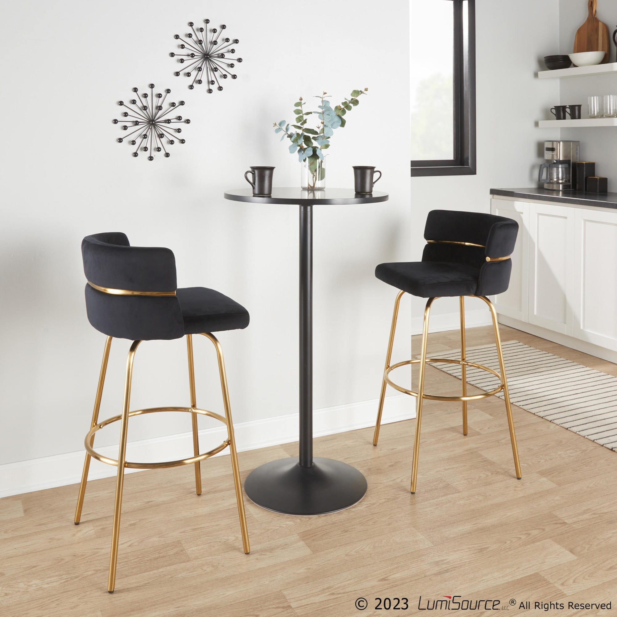 Cinch-30-Gold-Black-Velvet-Glam-Swivel-Barstools-Set-of-2-3