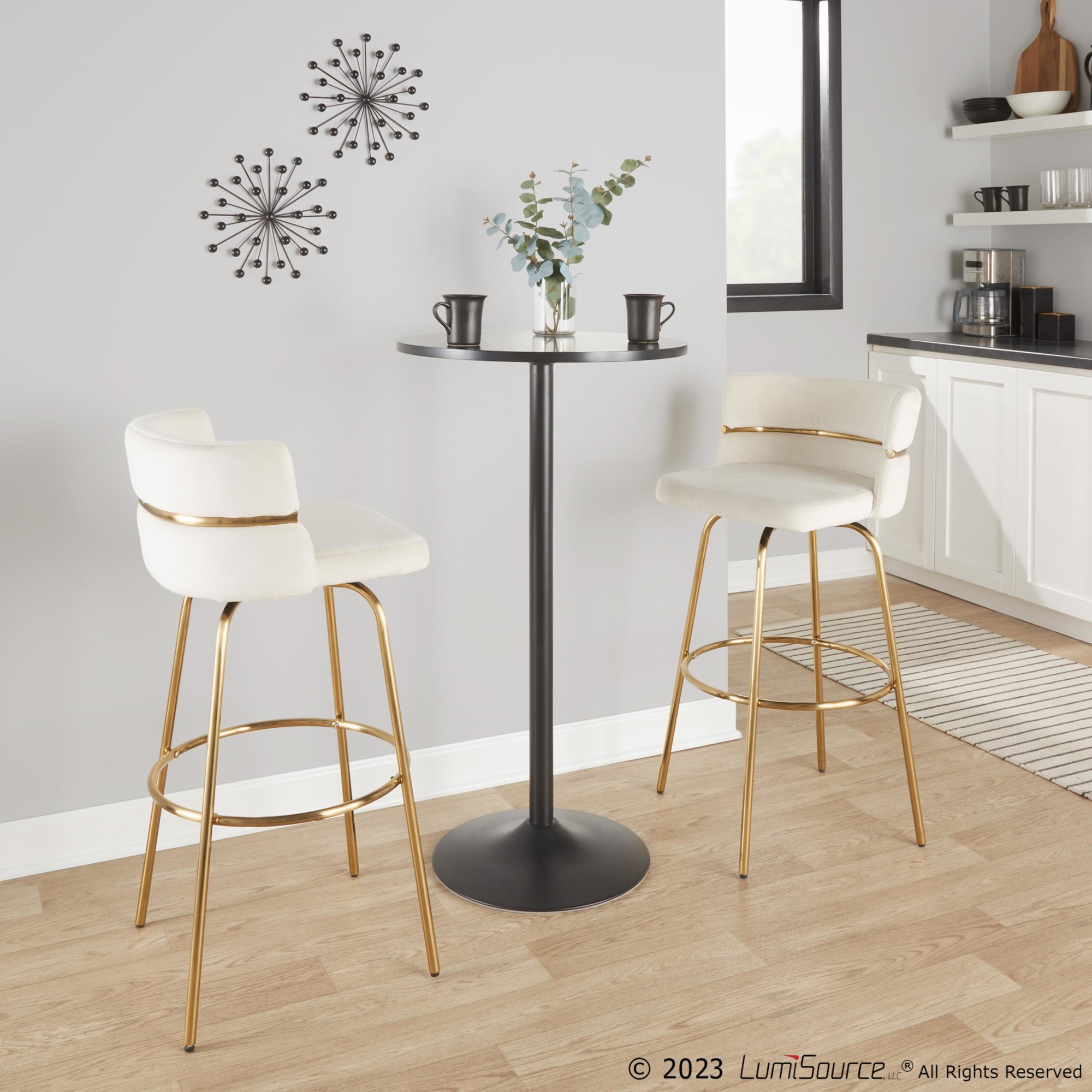 Cinch-30-Gold-Cream-Velvet-Swivel-Barstools-Set-of-2-2