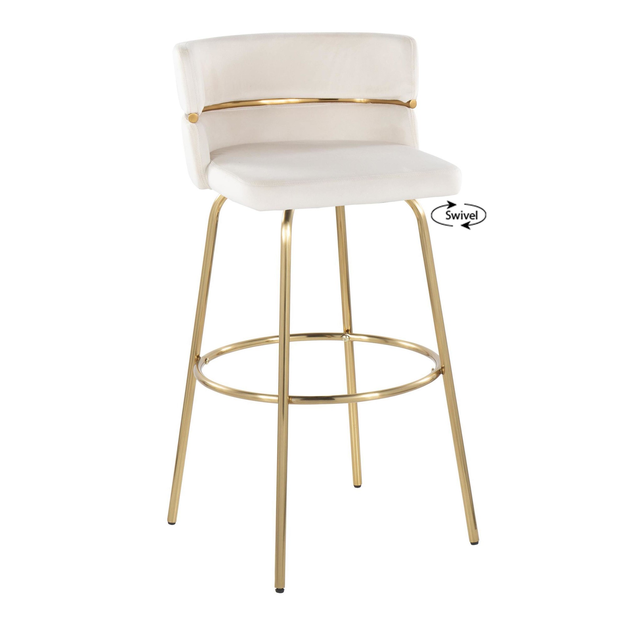 Cinch-30-Gold-Cream-Velvet-Swivel-Barstools-Set-of-2-5