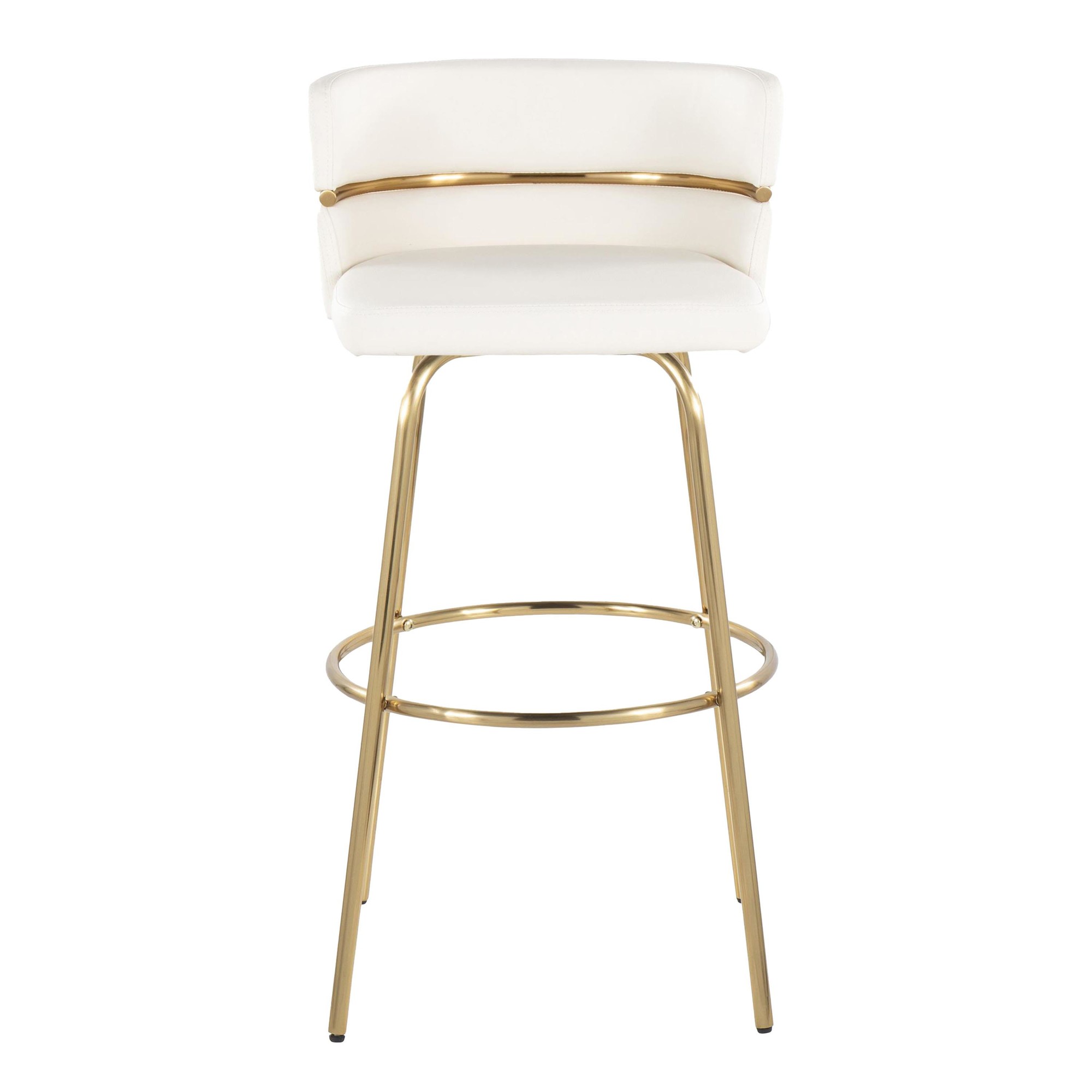 Cinch-30-Gold-and-White-Contemporary-Swivel-Barstools-Set-of-2-9