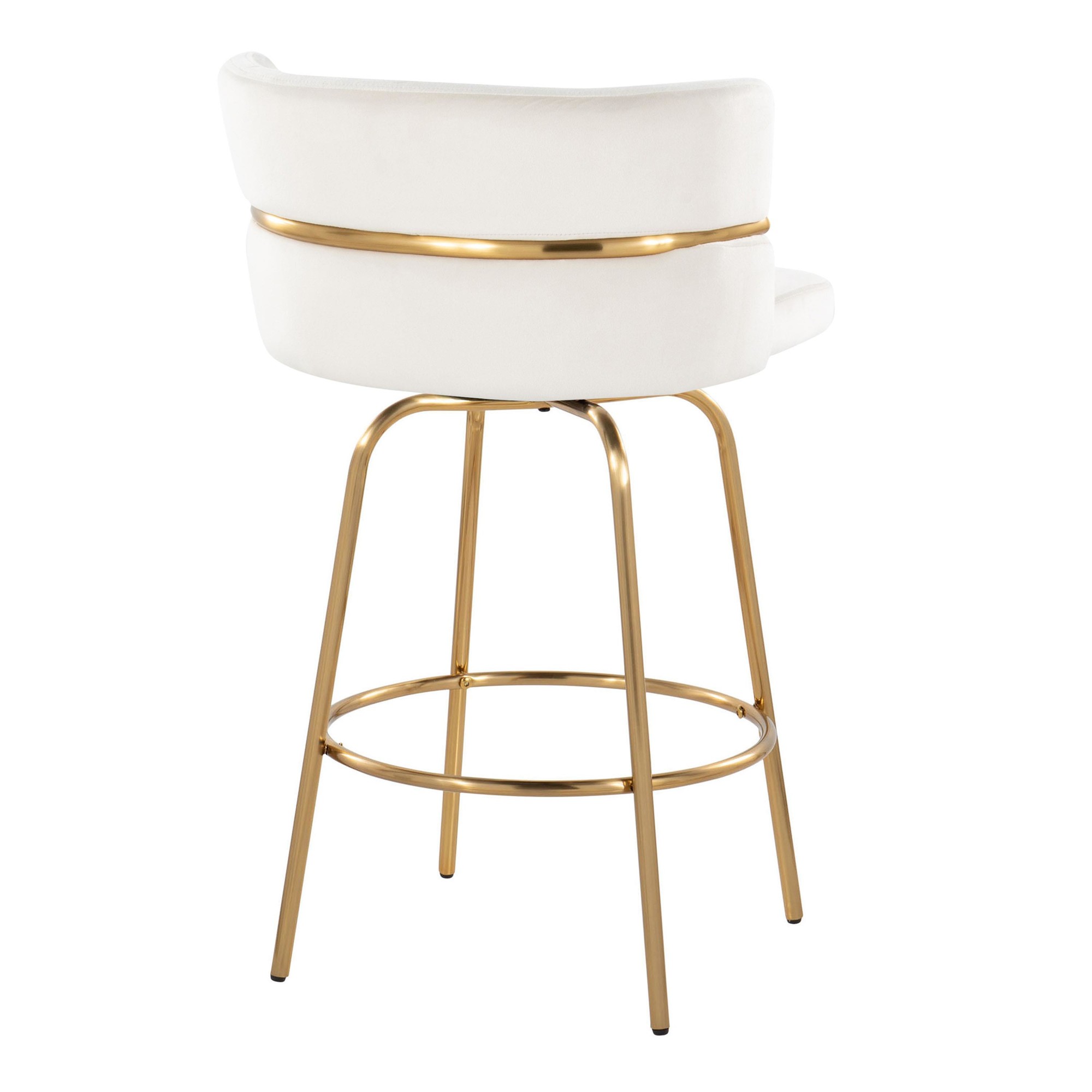 Cinch-Claire-26-Gold-Cream-Velvet-Swivel-Stools-Set-of-2-11