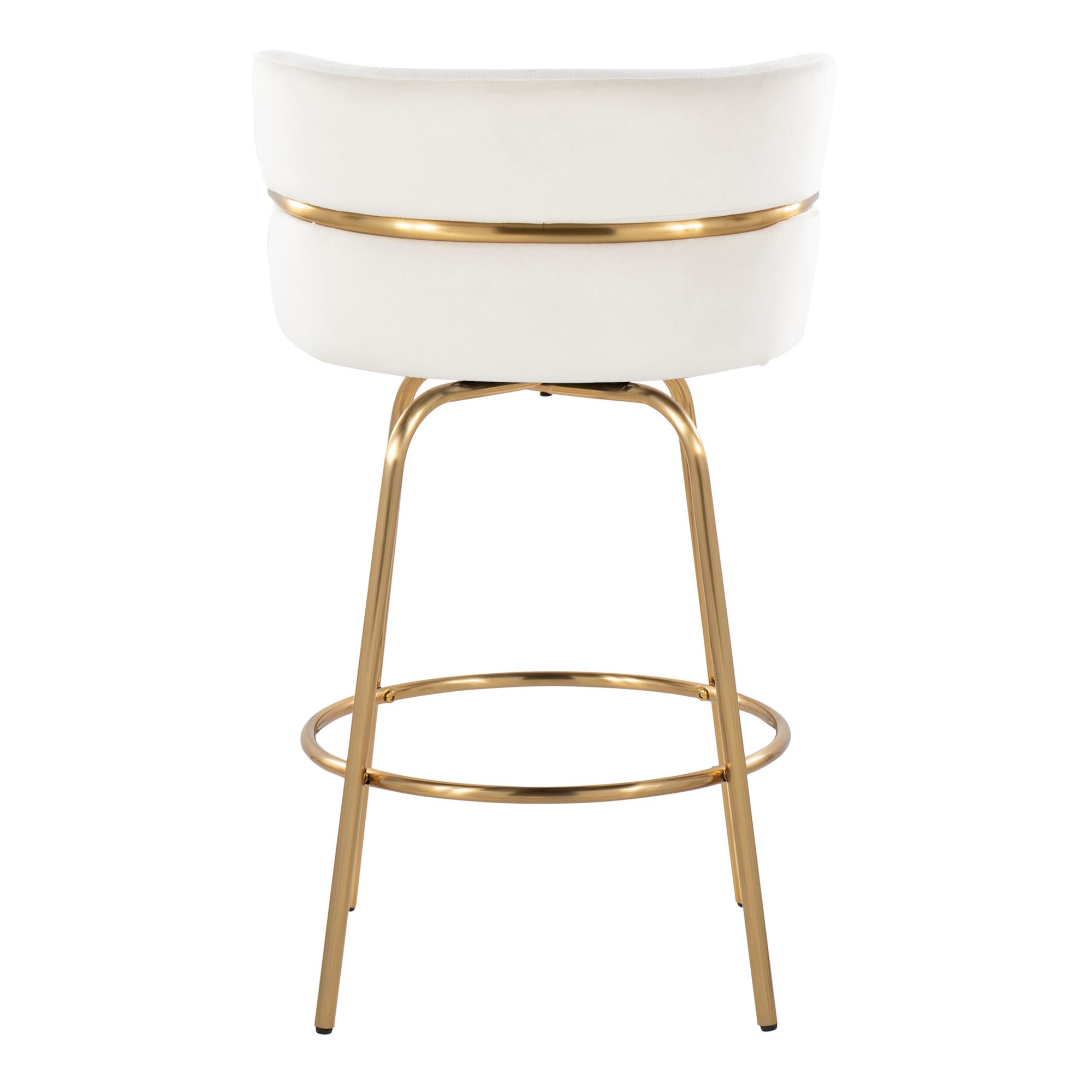 Cinch-Claire-26-Gold-Cream-Velvet-Swivel-Stools-Set-of-2-12