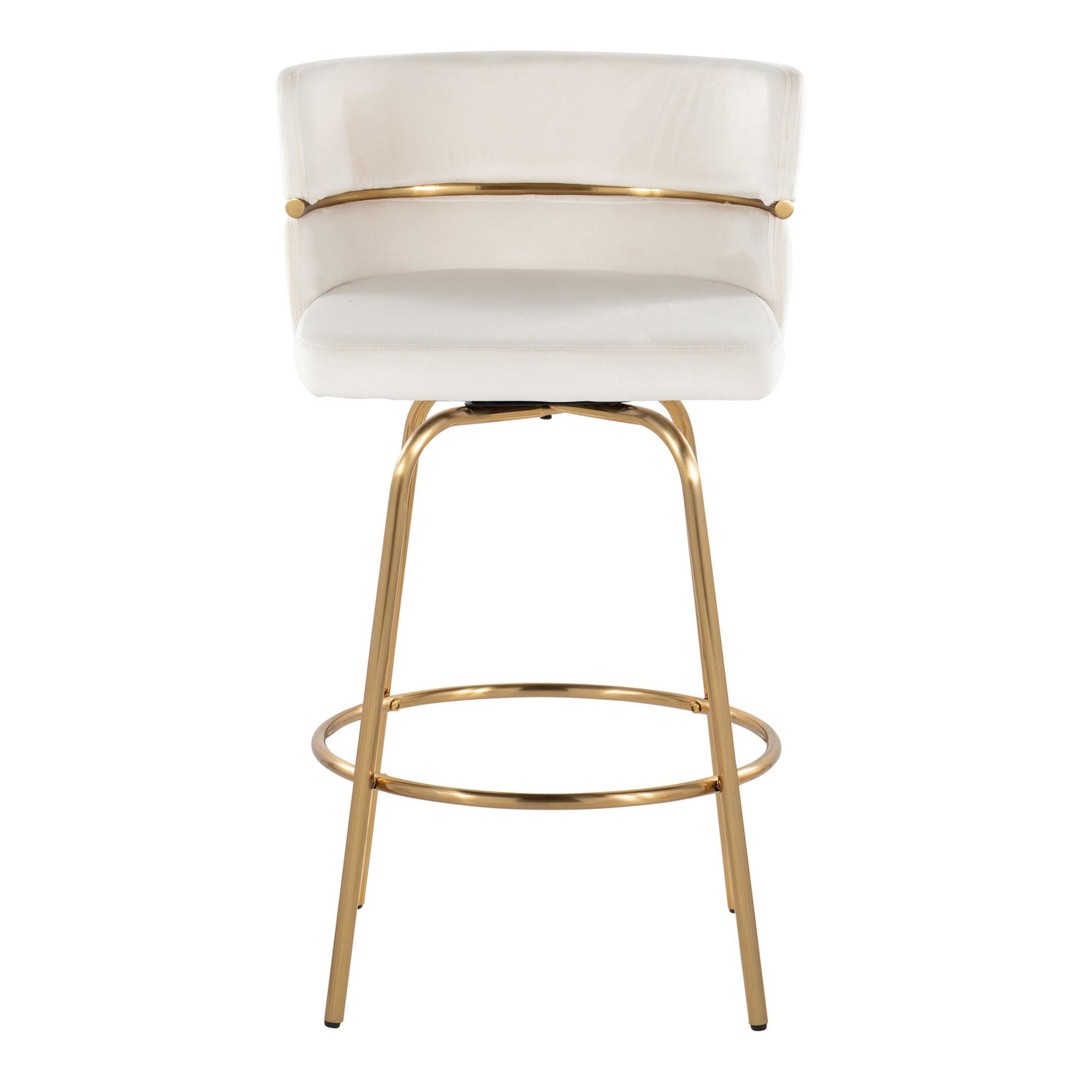 Cinch-Claire-26-Gold-Cream-Velvet-Swivel-Stools-Set-of-2-13