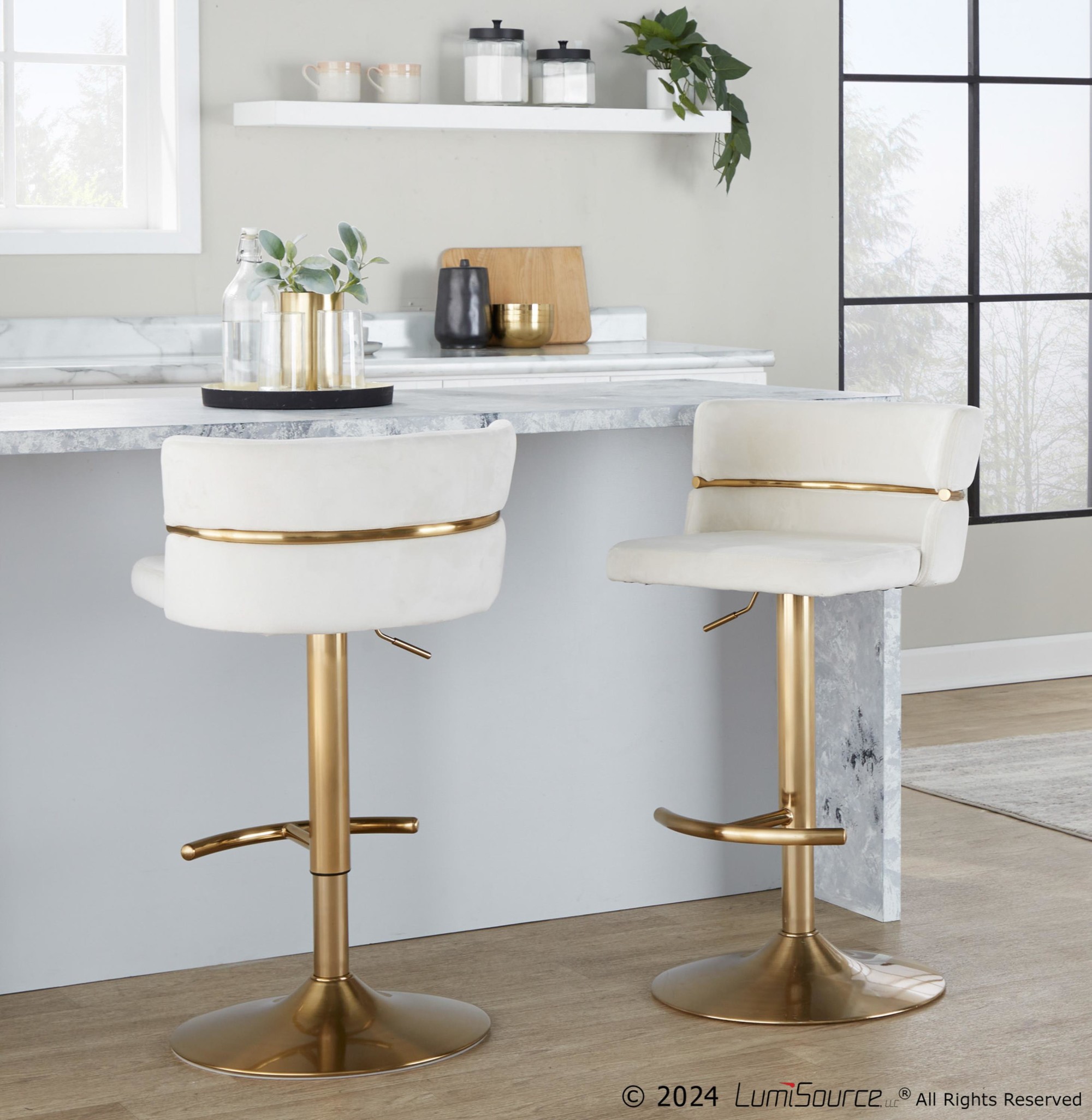 Cinch-Gold-Cream-Velvet-Swivel-Adjustable-Barstools-Set-of-2-3