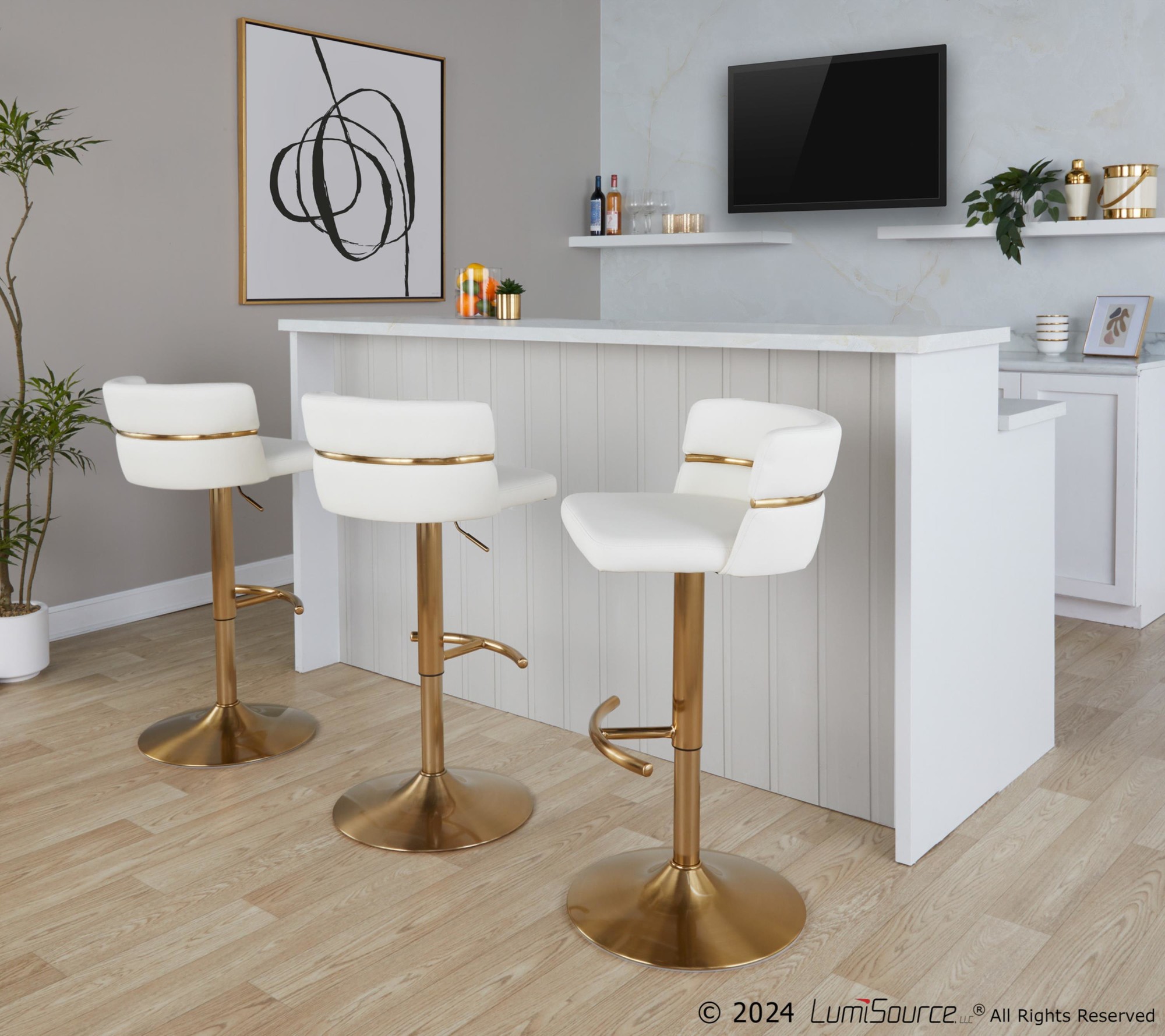 Cinch-Gold-and-White-Faux-Leather-Swivel-Barstools-Set-of-2-1