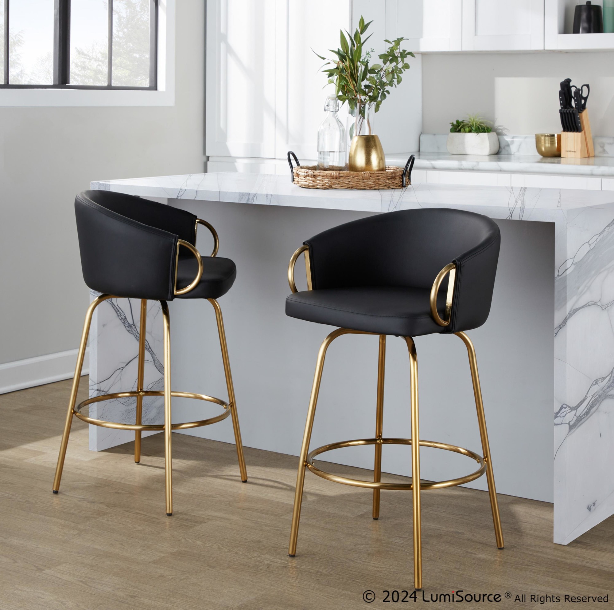 Claire-26-Gold-Black-Faux-Leather-Contemporary-Counter-Stools-Set-of-2