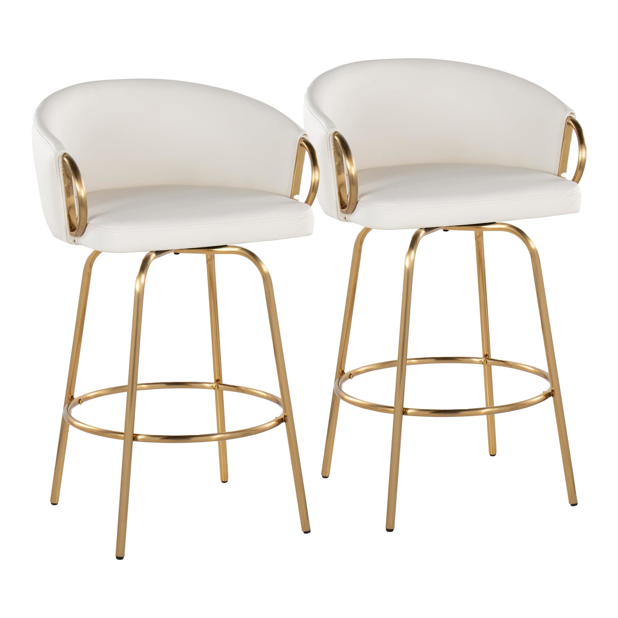 Claire-26-Gold-and-White-Contemporary-Swivel-Stools-Set-of-2-4