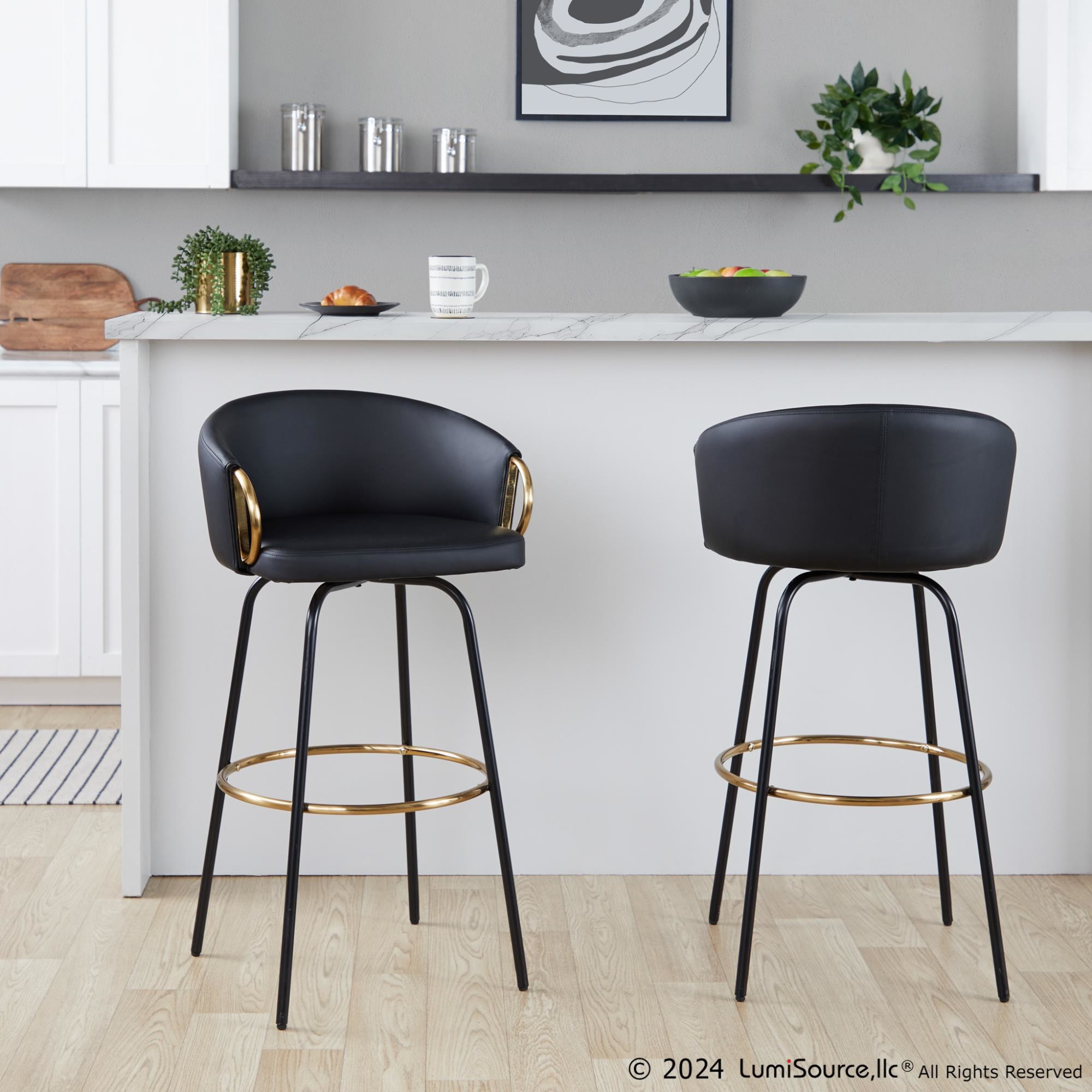 Claire-30-Black-Faux-Leather-Contemporary-Swivel-Barstool-Set-of-2