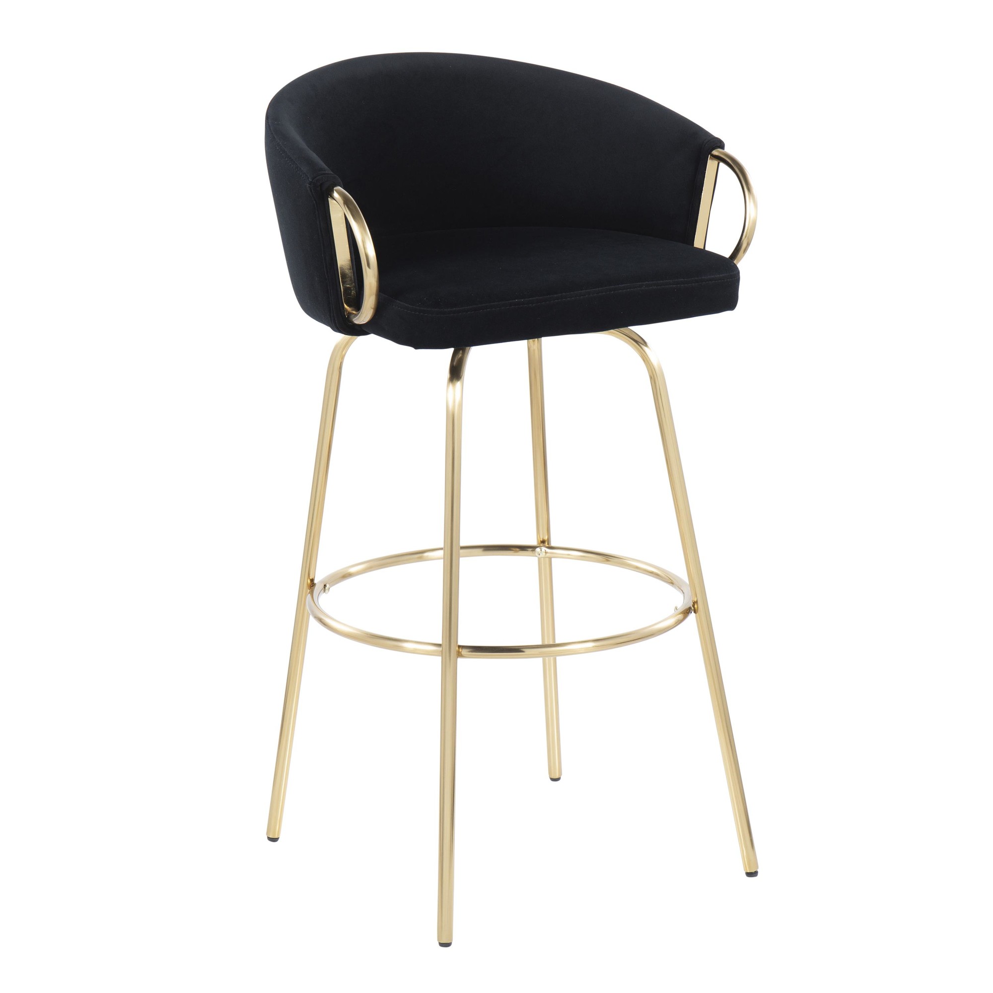 Claire-30-Gold-Black-Velvet-Contemporary-Bar-Stool-Set-of-2-3
