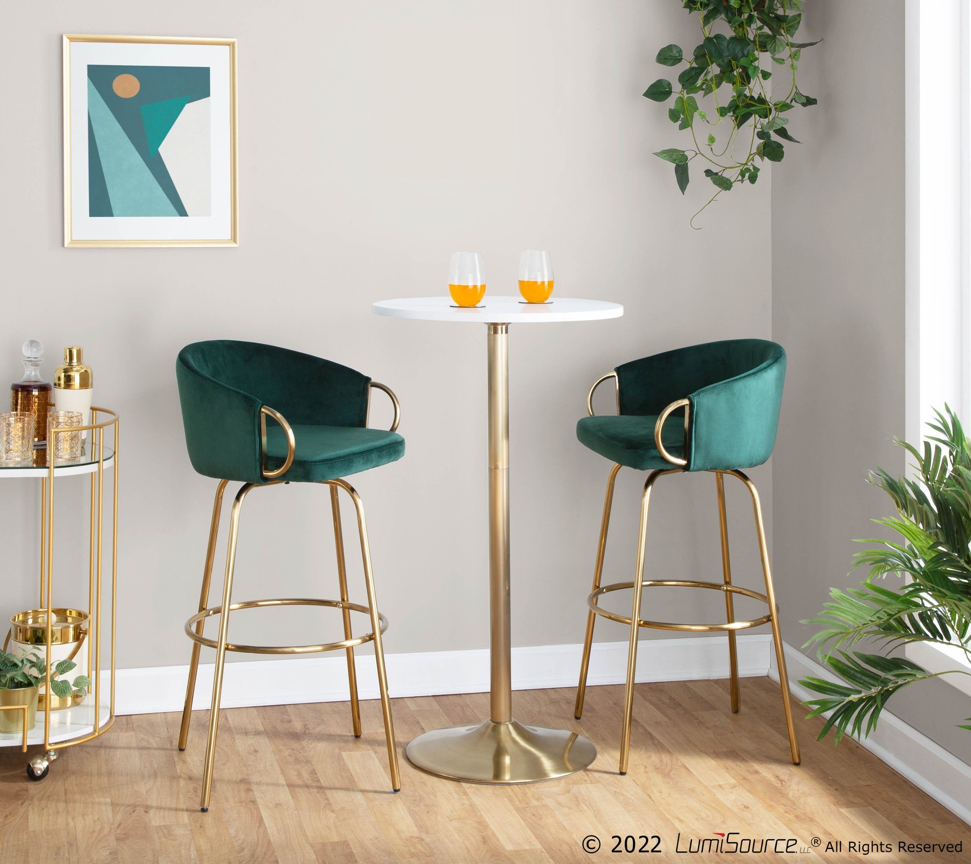 Claire-30-Gold-Green-Velvet-Contemporary-Bar-Stools-Set-of-2