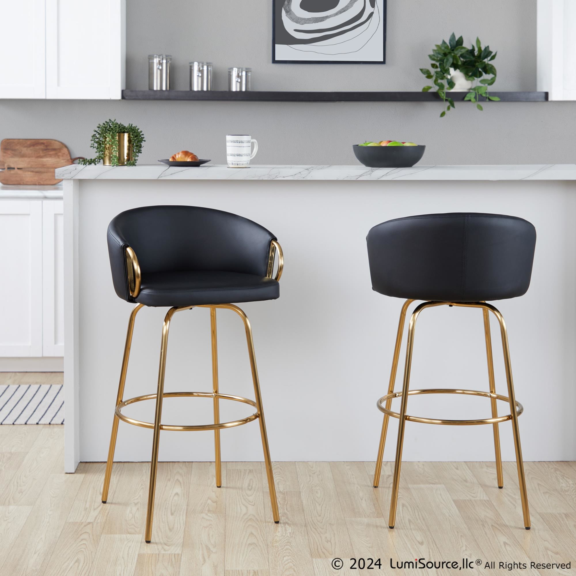 Claire-30-Gold-and-Black-Faux-Leather-Contemporary-Barstools-Set-of-2