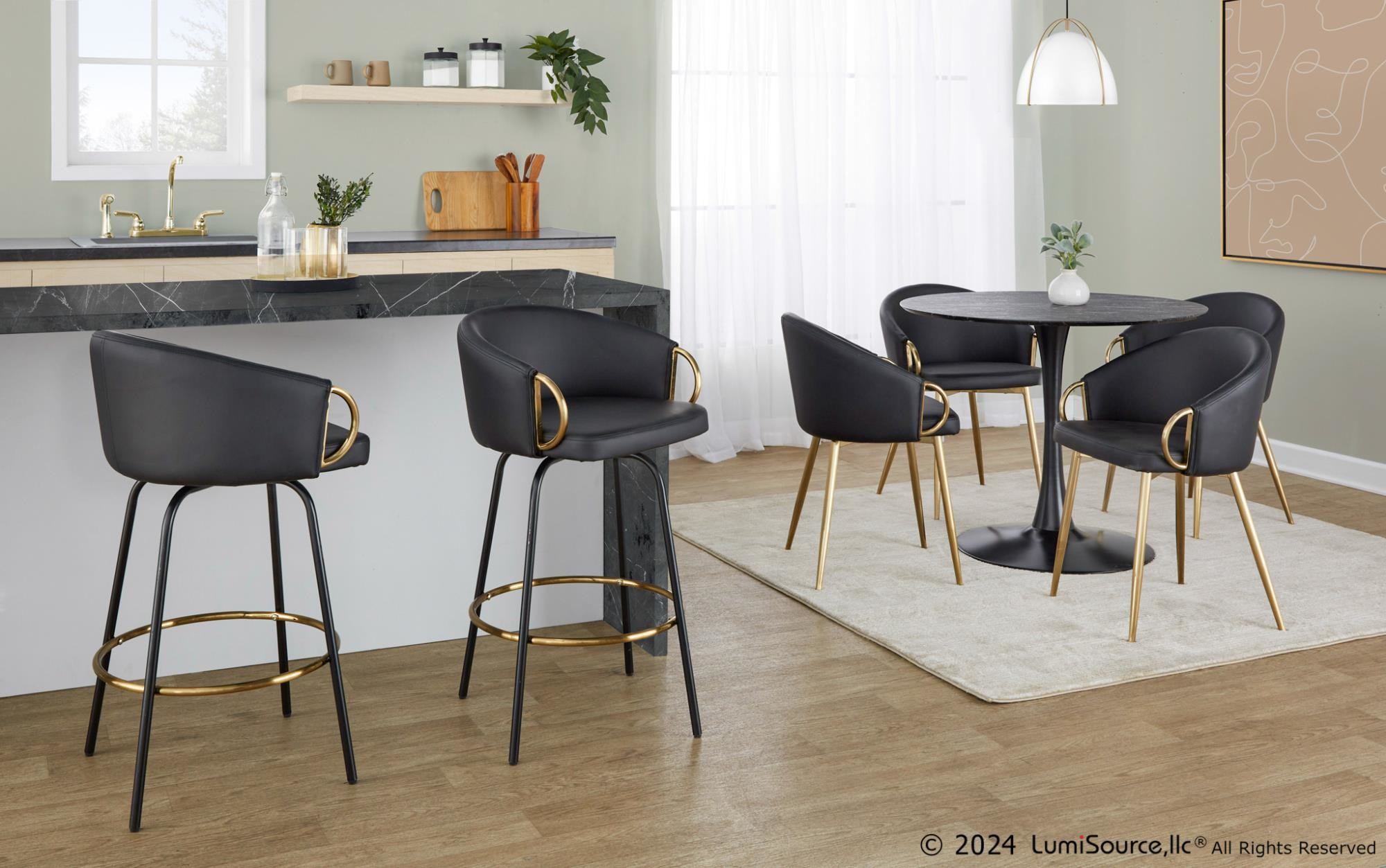 Claire-Black-Faux-Leather-Contemporary-26-Inch-Counter-Stools-Set-of-2-3
