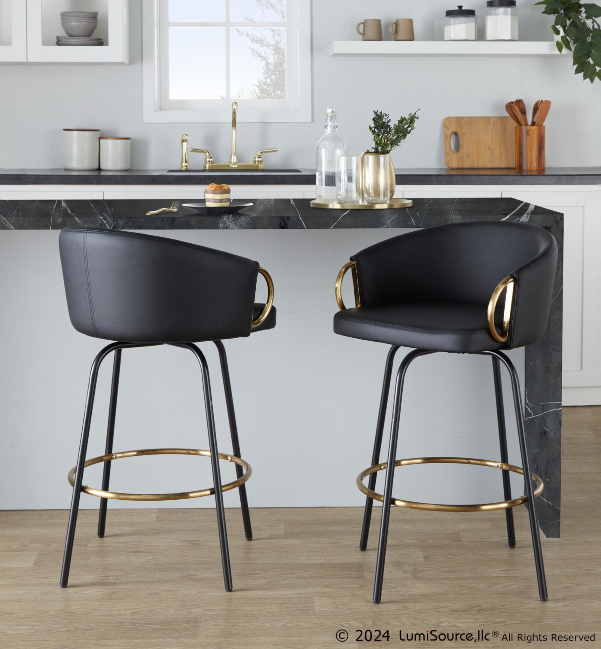Claire-Black-Faux-Leather-Contemporary-26-Inch-Counter-Stools-Set-of-2