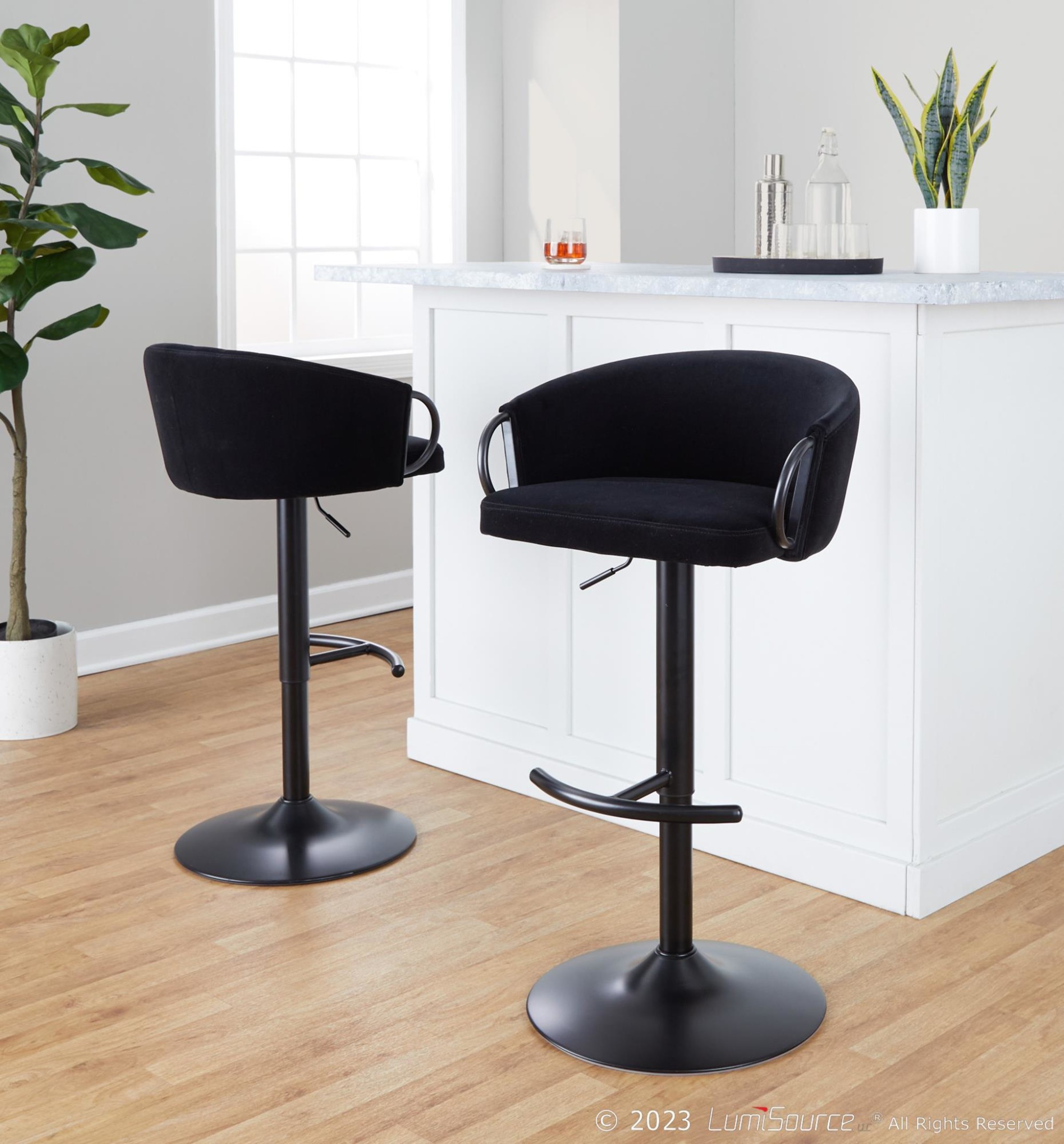 Claire-Black-Velvet-Contemporary-Swivel-Adjustable-Barstool-Set-of-2-4