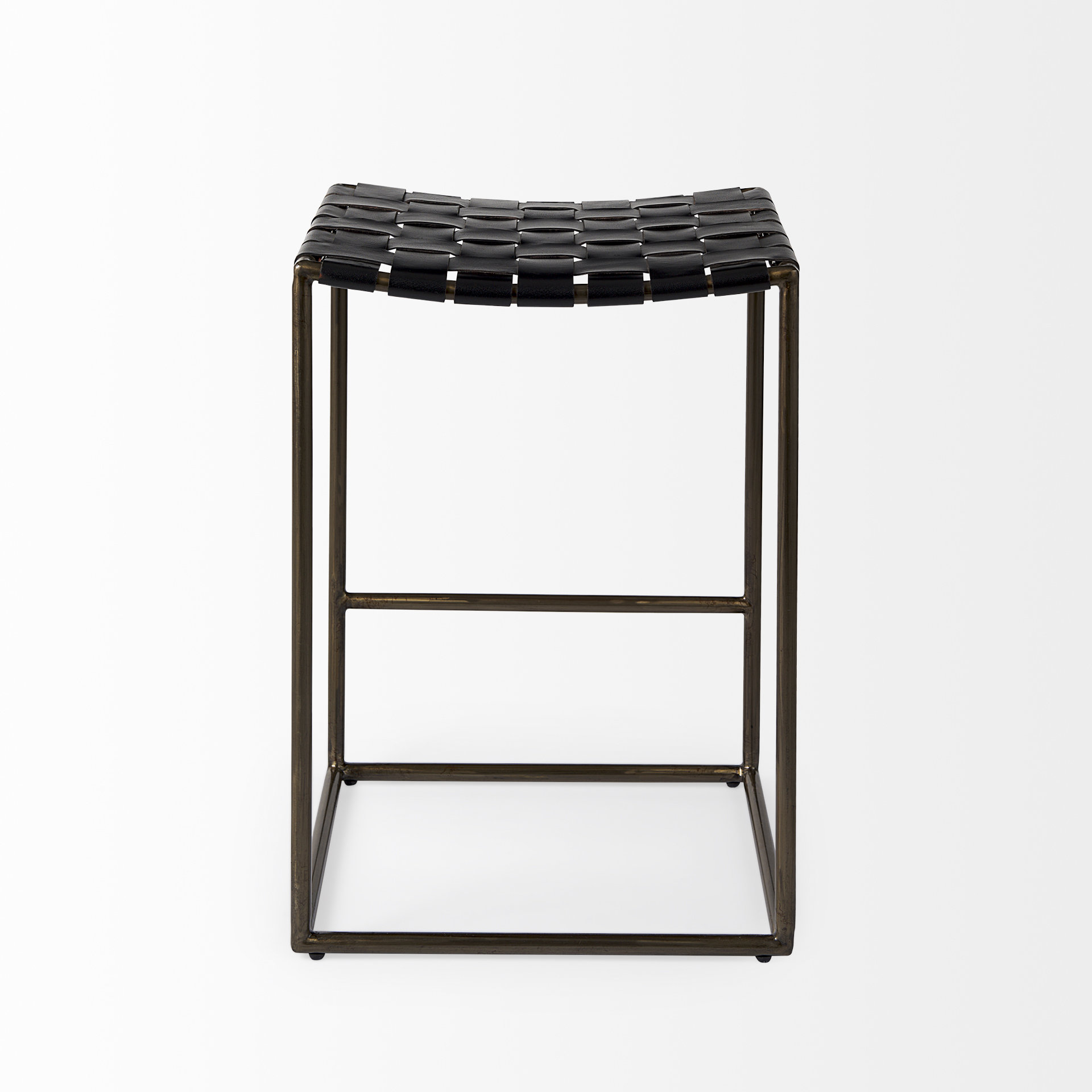 Clarissa-18.0L-x-16.0W-x-26.25H-Black-Woven-Leather-Seat-W-Gold-Frame-Counter-Stool-4