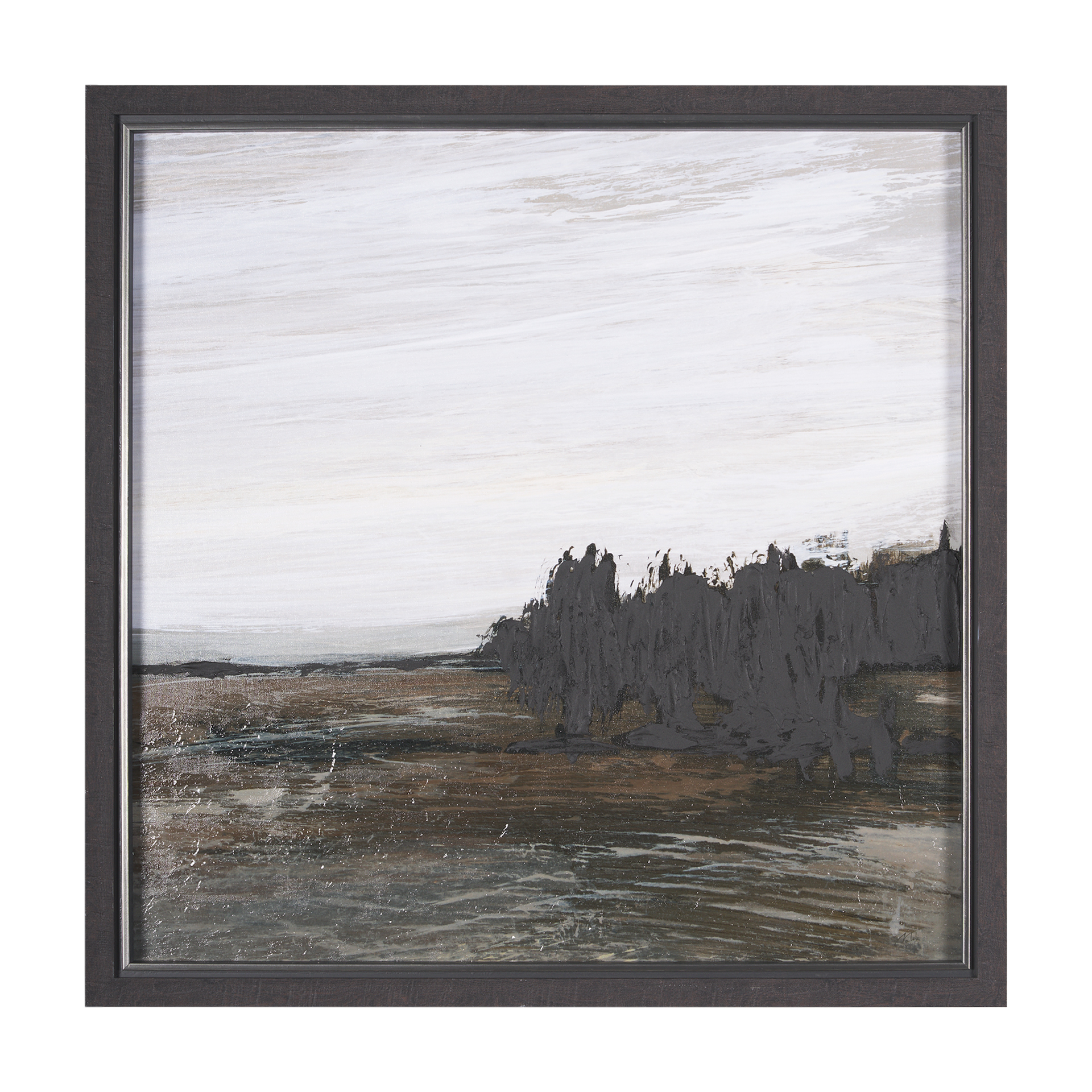 Cloudy-Day-II-by-Mercana-Studio-a-Hand-Embelished-Textured-Framed-Art-Print