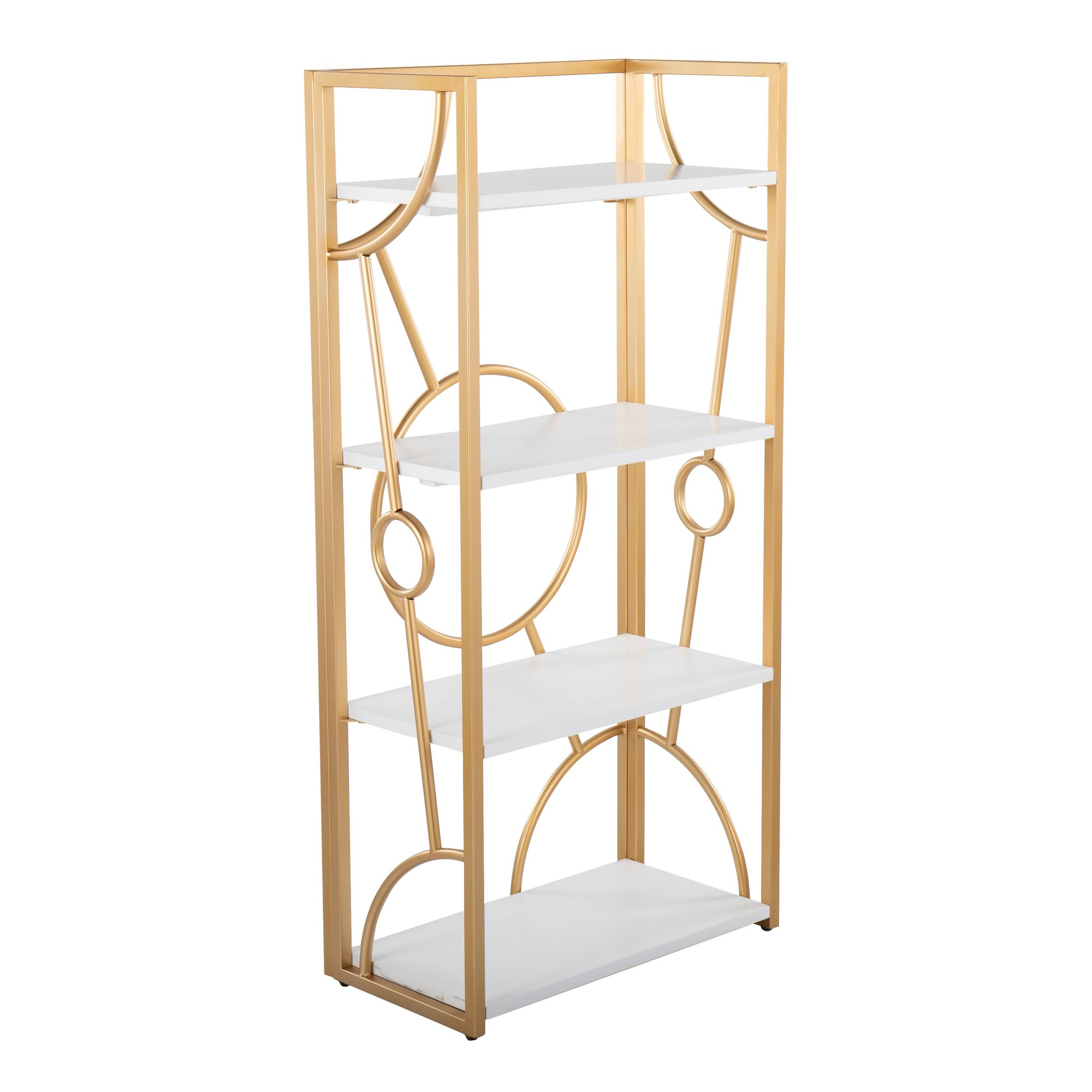 Constellation-Gold-and-White-Contemporary-Bookcase-3