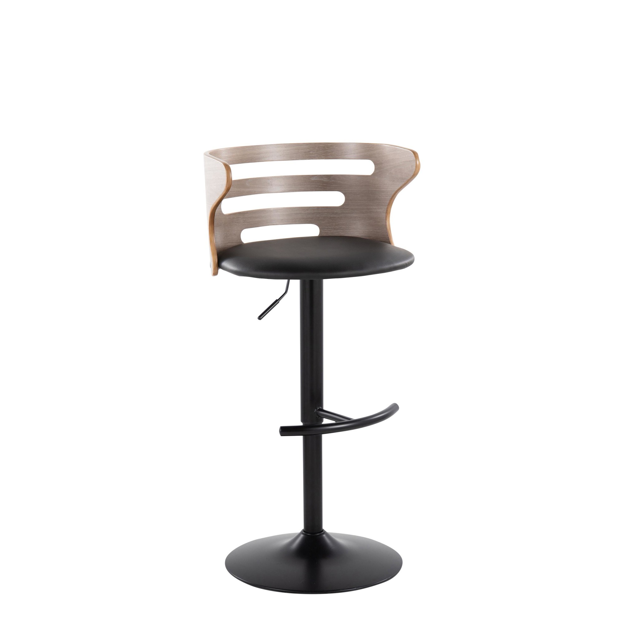Cosi-Mid-Century-Modern-Adjustable-Barstool-Black-Light-Grey-Set-of-2-4