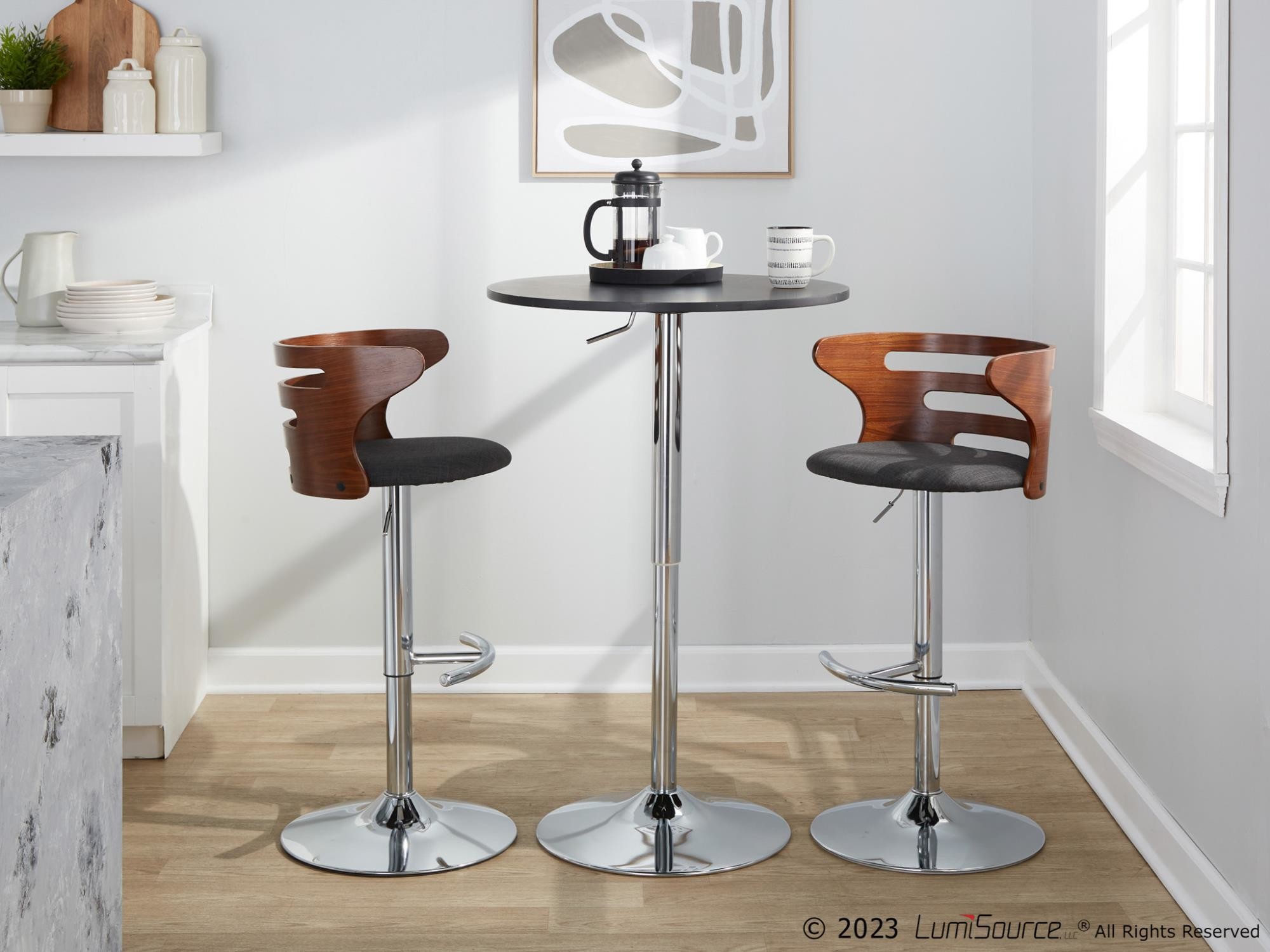 Cosi-Mid-Century-Modern-Adjustable-Swivel-Barstool-Chrome-Walnut-Charcoal-Set-of-2-1