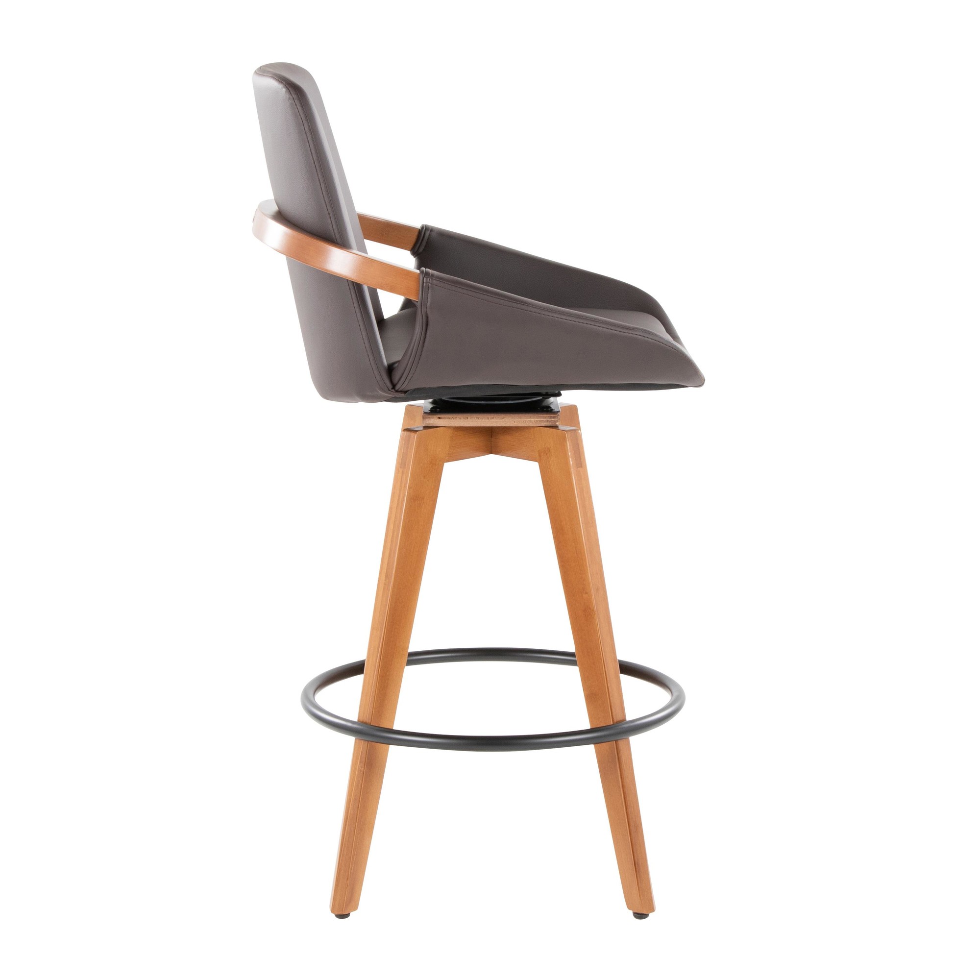 Cosmo-26-Inch-Mid-Century-Swivel-Counter-Stool-Walnut-Bamboo-3