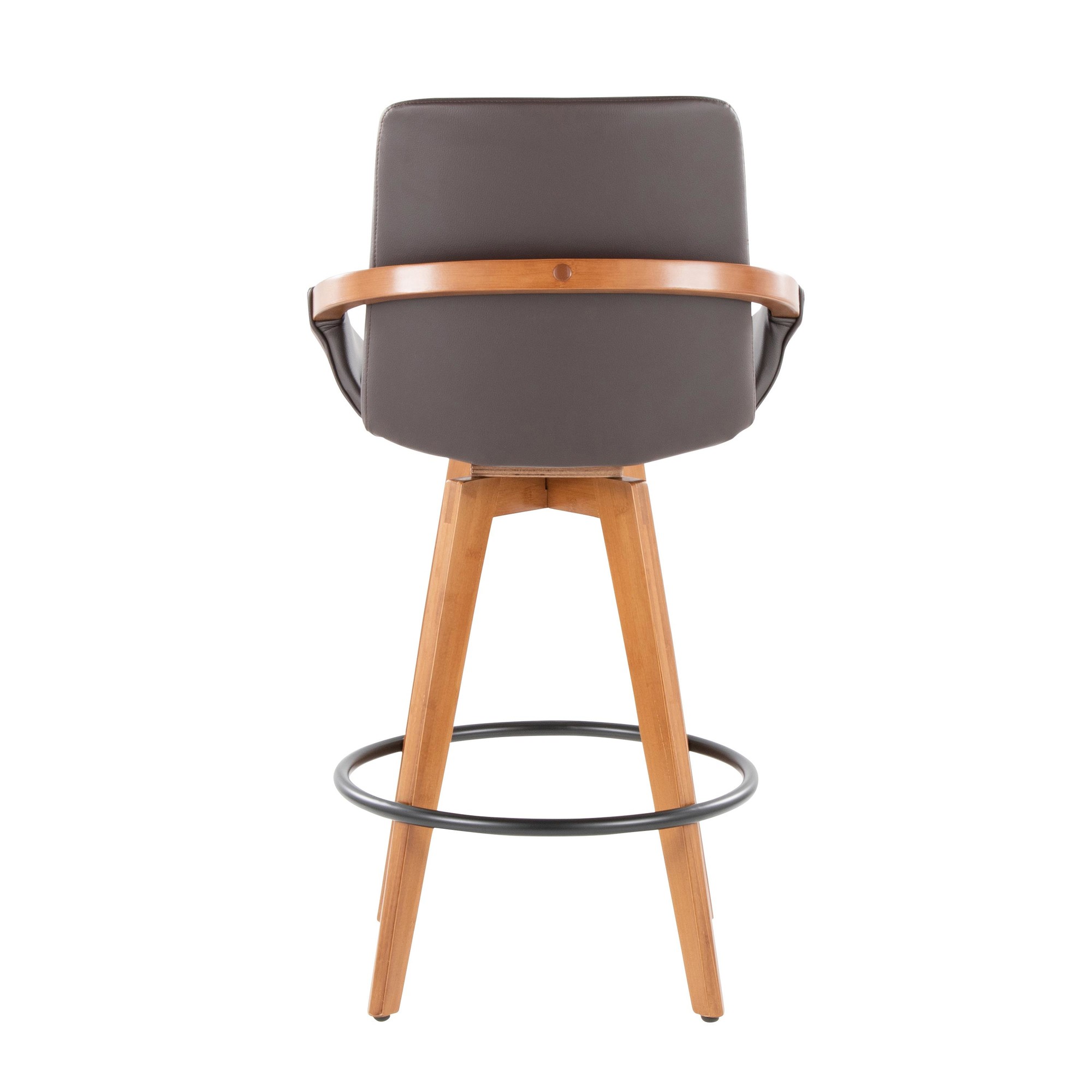Cosmo-26-Inch-Mid-Century-Swivel-Counter-Stool-Walnut-Bamboo-5