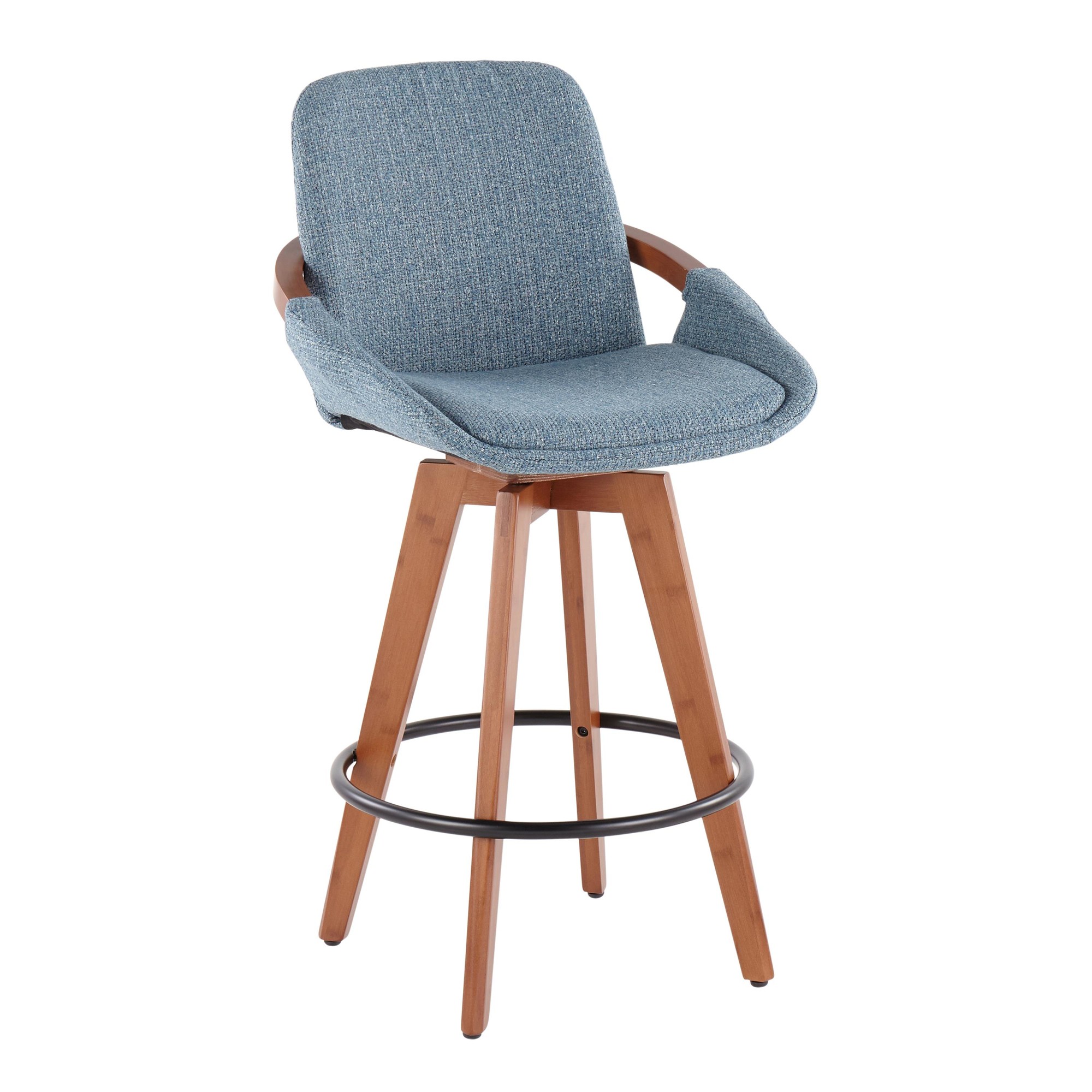 Cosmo-26-Inch-Walnut-and-Blue-Mid-Century-Modern-Counter-Stool-5