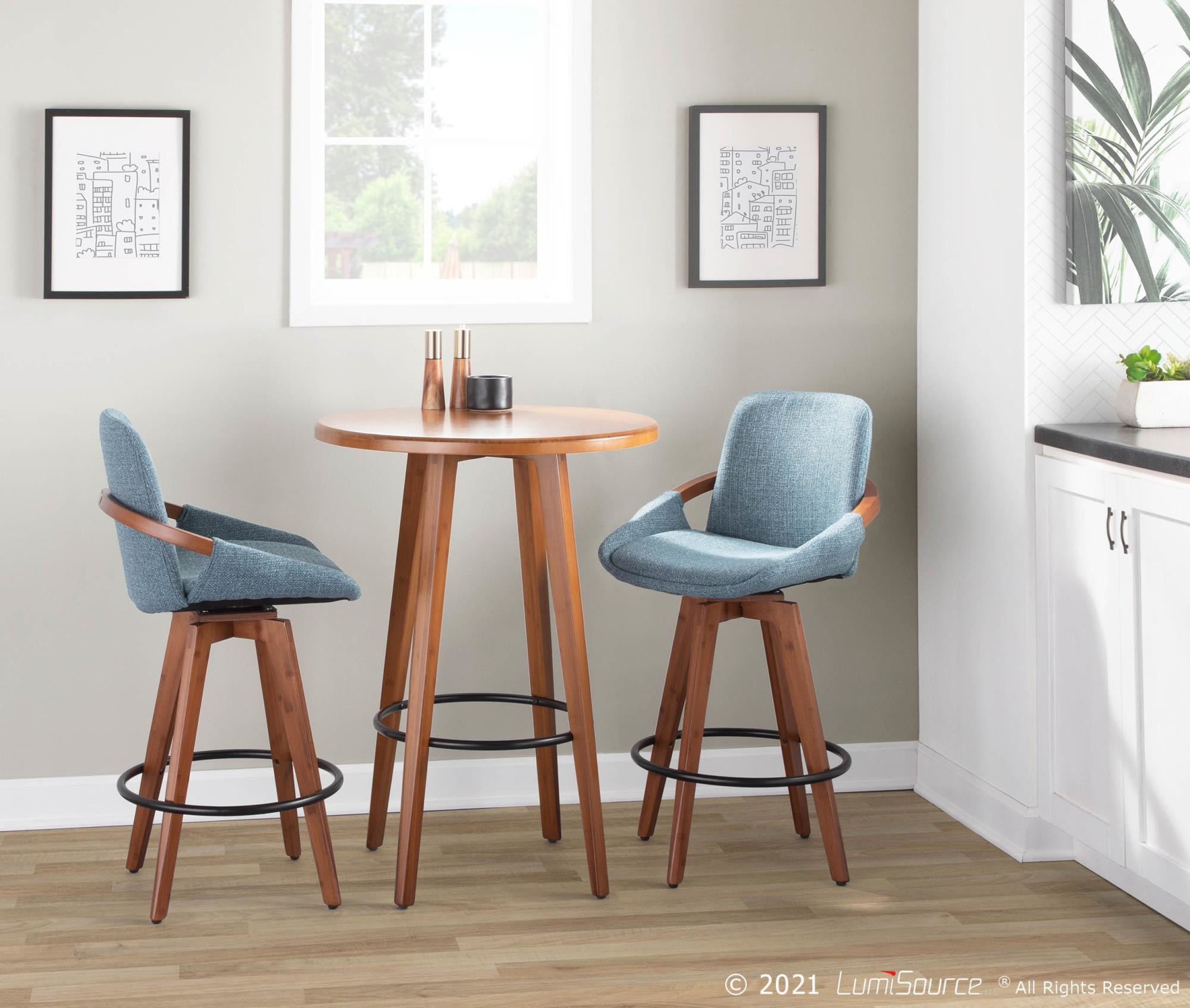 Cosmo-26-Inch-Walnut-and-Blue-Mid-Century-Modern-Counter-Stool