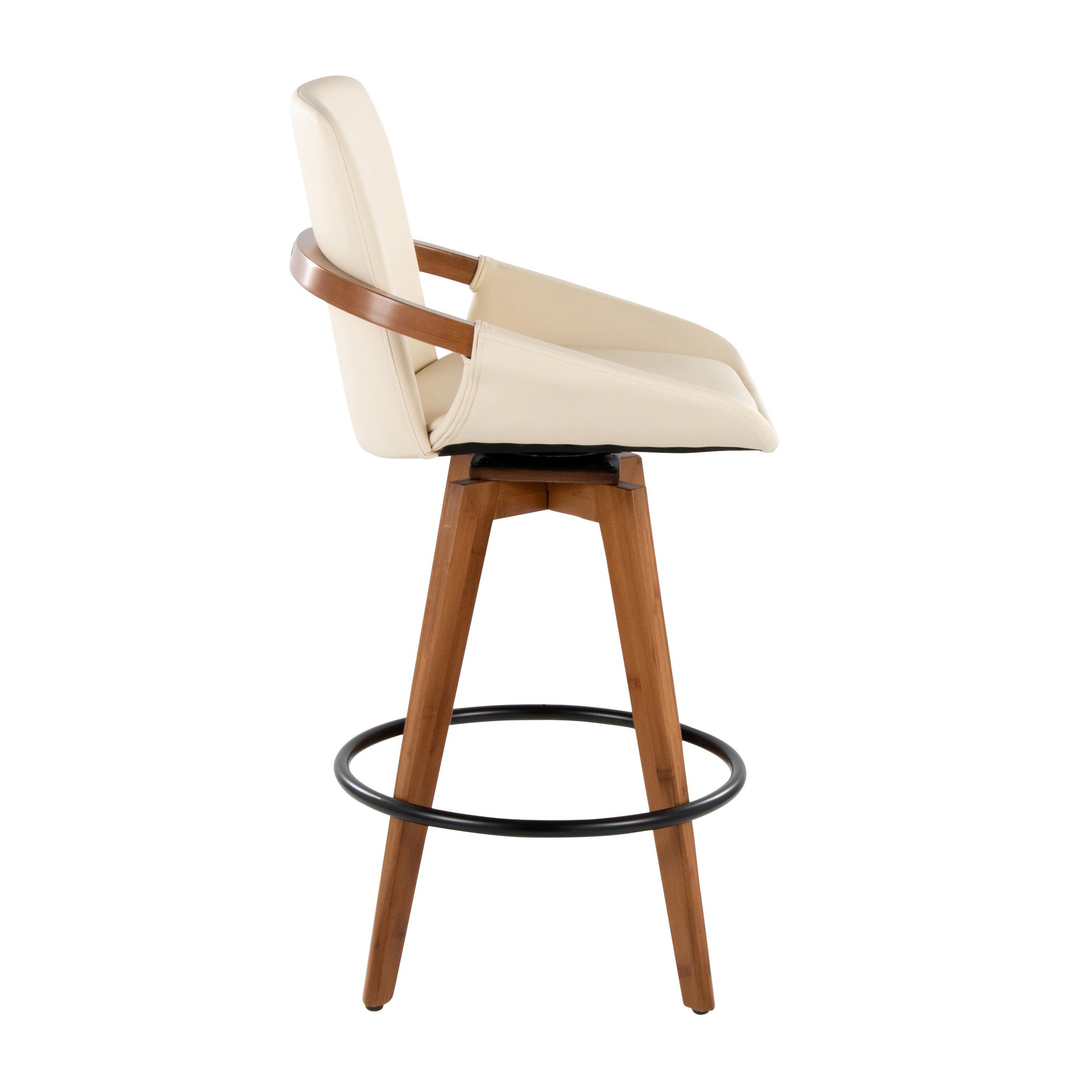 Cosmo-26-Inch-Walnut-and-Cream-Mid-Century-Modern-Counter-Stool-6