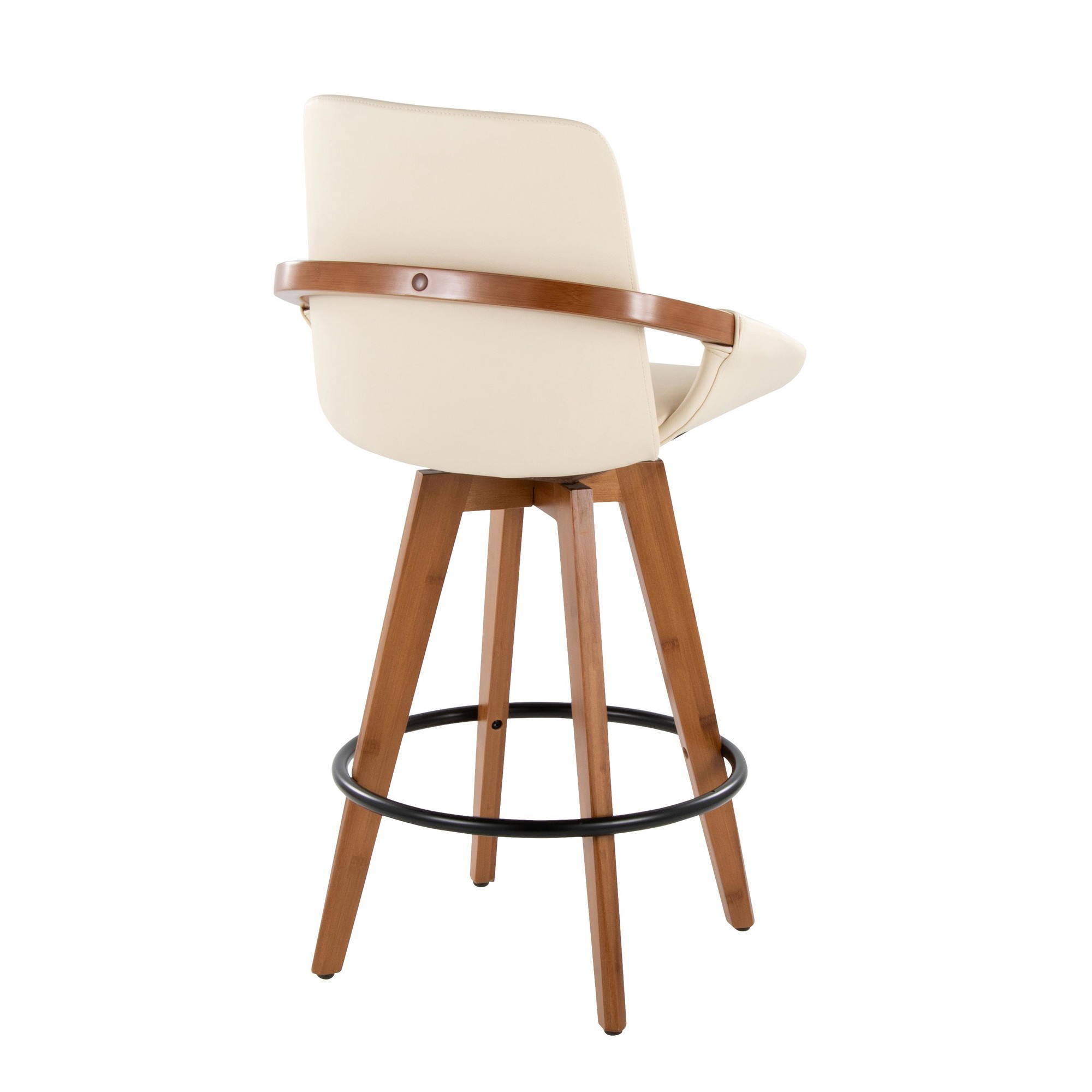 Cosmo-26-Inch-Walnut-and-Cream-Mid-Century-Modern-Counter-Stool-7