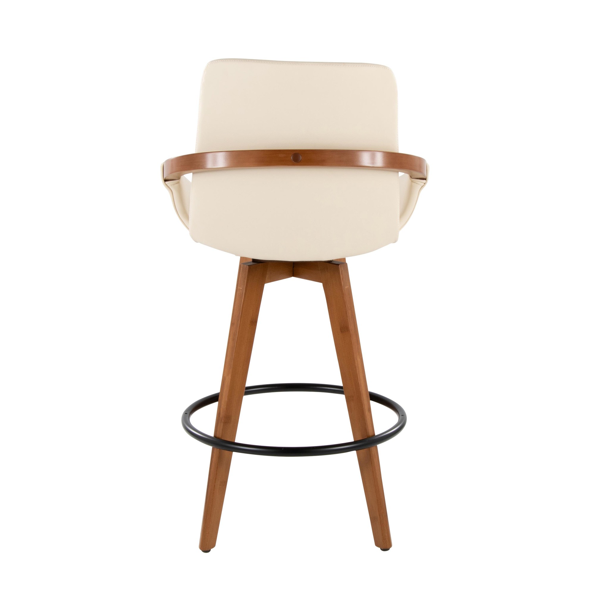 Cosmo-26-Inch-Walnut-and-Cream-Mid-Century-Modern-Counter-Stool-8