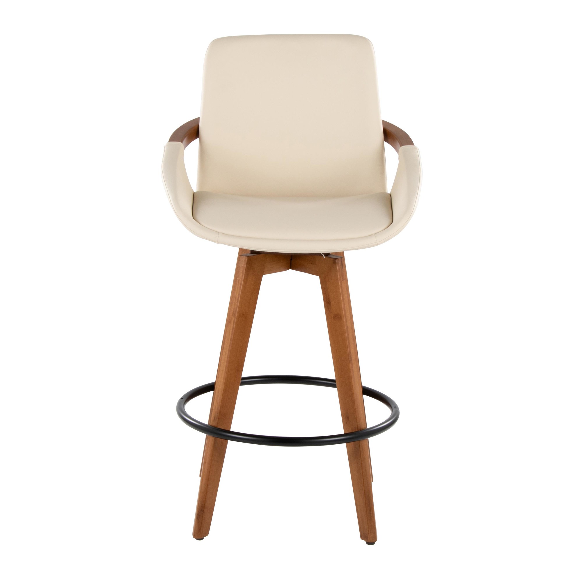 Cosmo-26-Inch-Walnut-and-Cream-Mid-Century-Modern-Counter-Stool-9