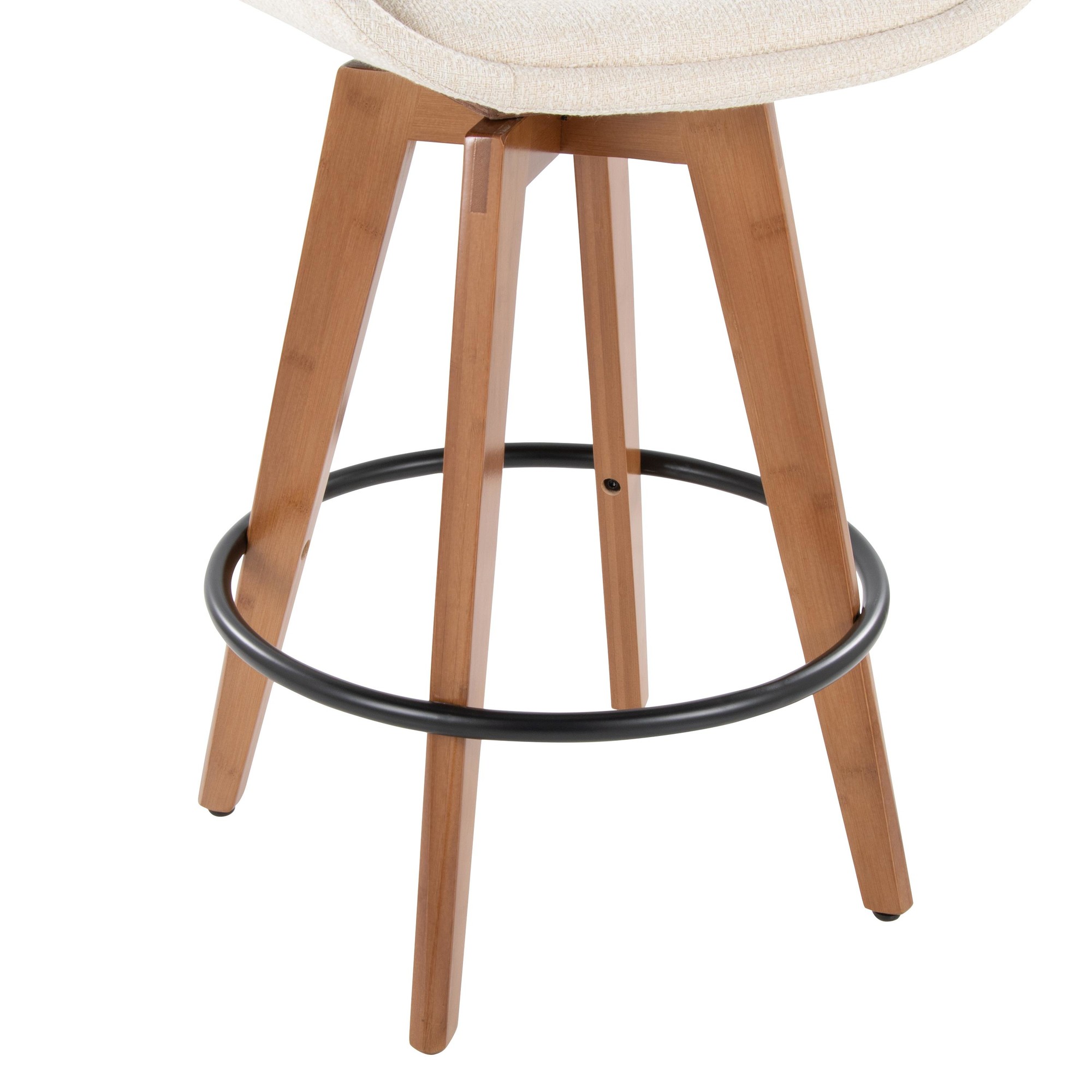 Cosmo-26-Mid-Century-Walnut-Bamboo-Swivel-Counter-Stool-8
