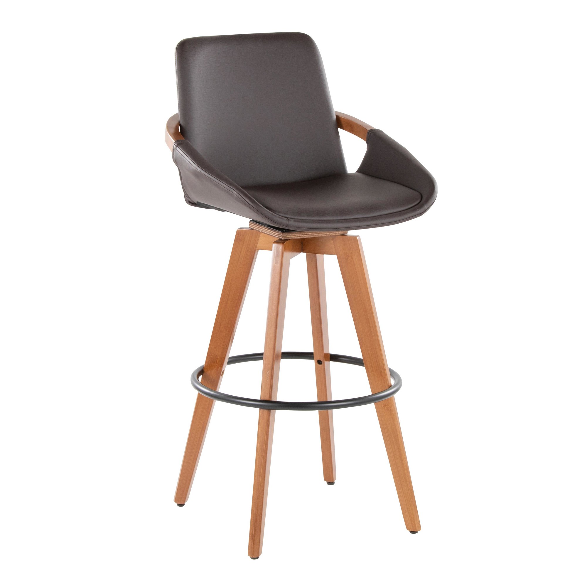 Cosmo-29-Inch-Mid-Century-Modern-Swivel-Barstool-Walnut-Bamboo-2