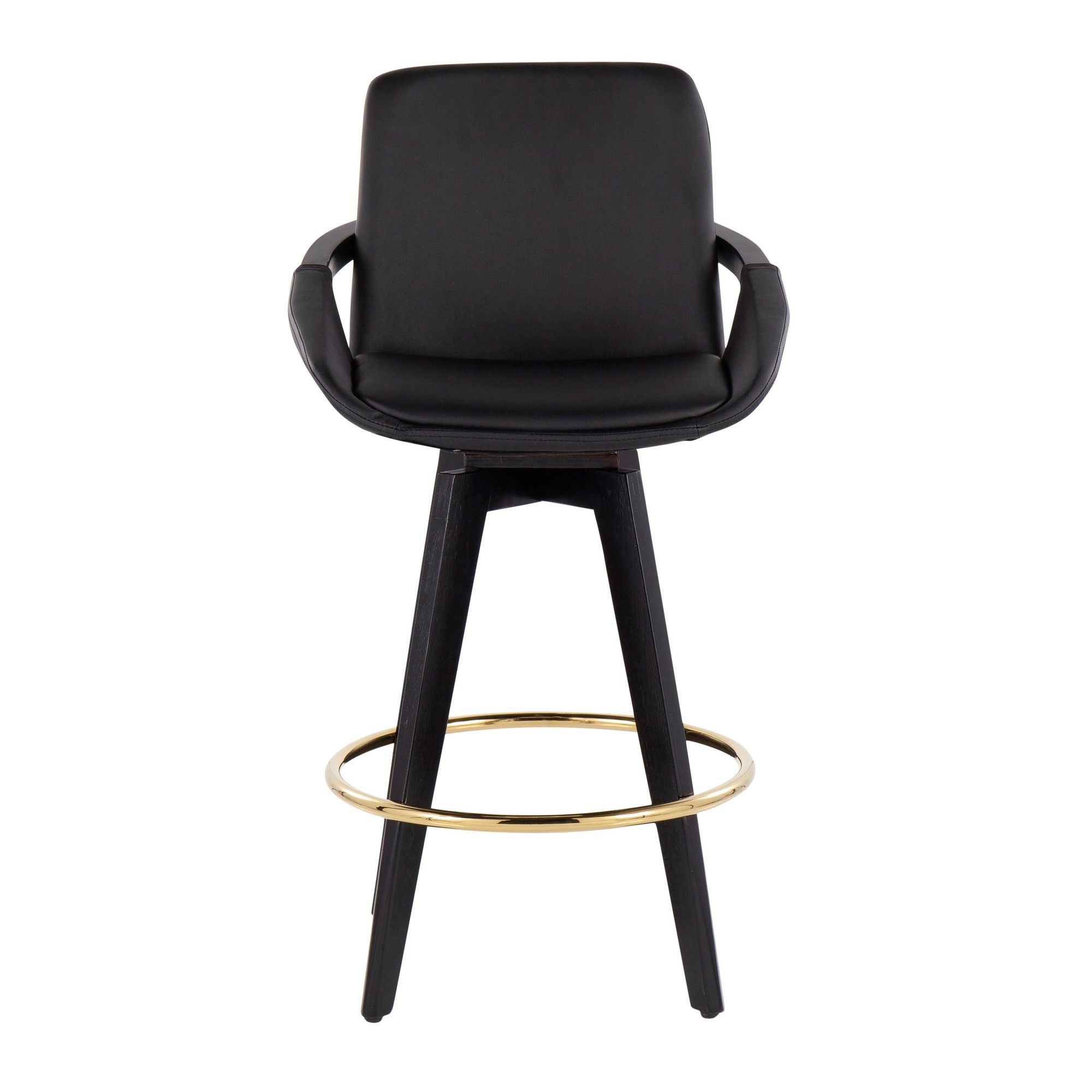 Cosmo-Black-Faux-Leather-Contemporary-Swivel-Counter-Stool-Set-of-2-6