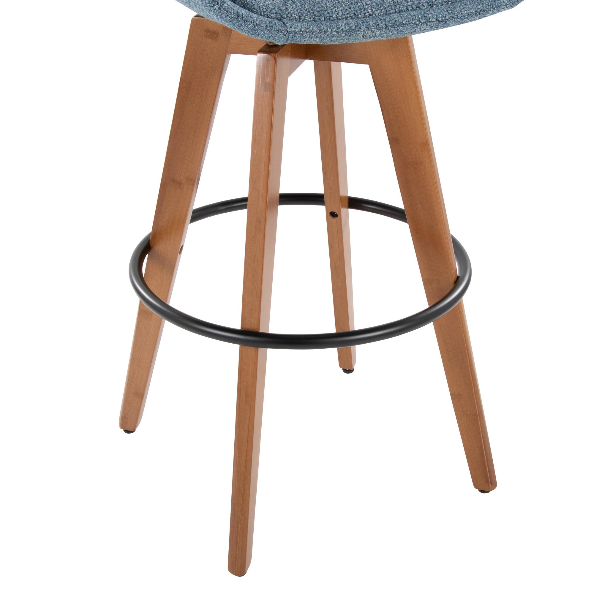 Cosmo-Mid-Century-Blue-Noise-29-Inch-Swivel-Barstool-8
