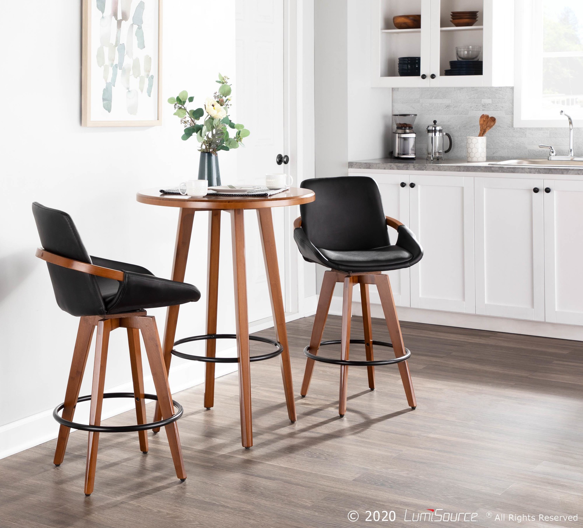 Cosmo-Mid-Century-Walnut-and-Black-Faux-Leather-Counter-Stool-3
